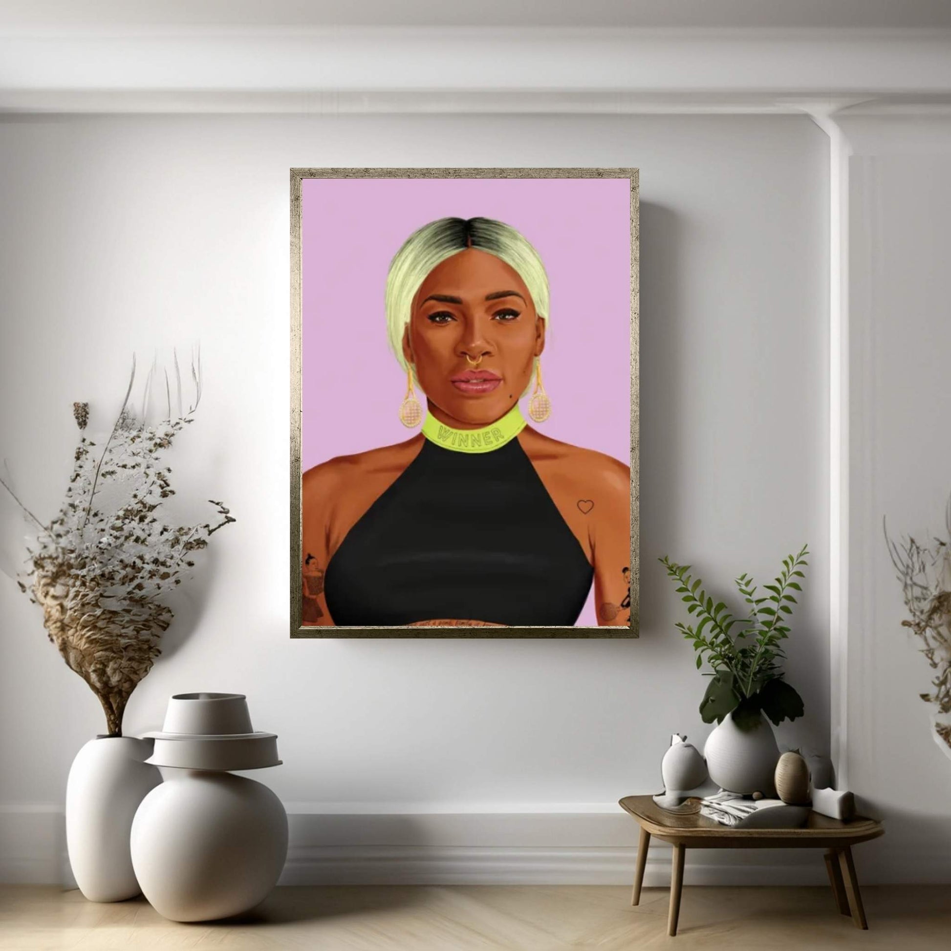 Serena Williams Canvas Wall Art - Y Canvas