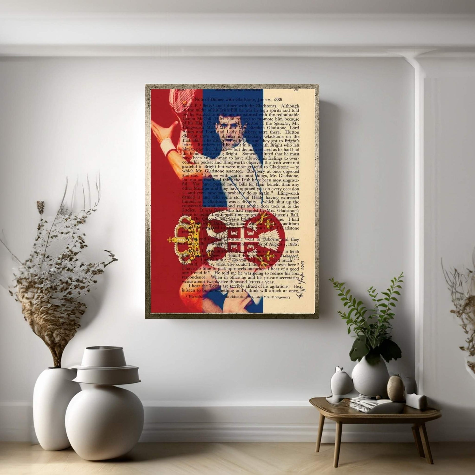 Novak Djokovic Canvas Wall Art - Y Canvas