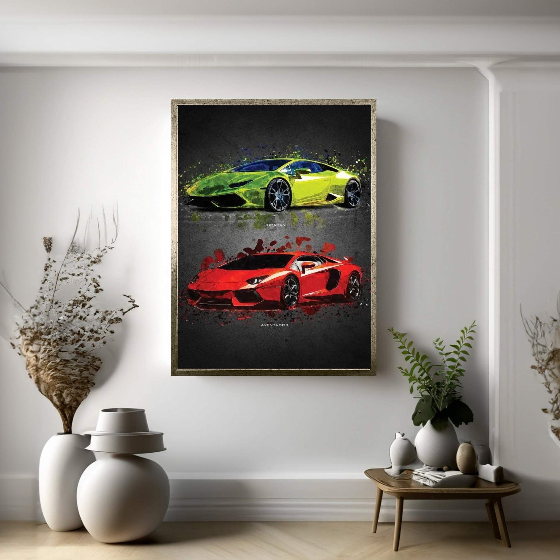 Lamborghini II Canvas Wall Art - Y Canvas