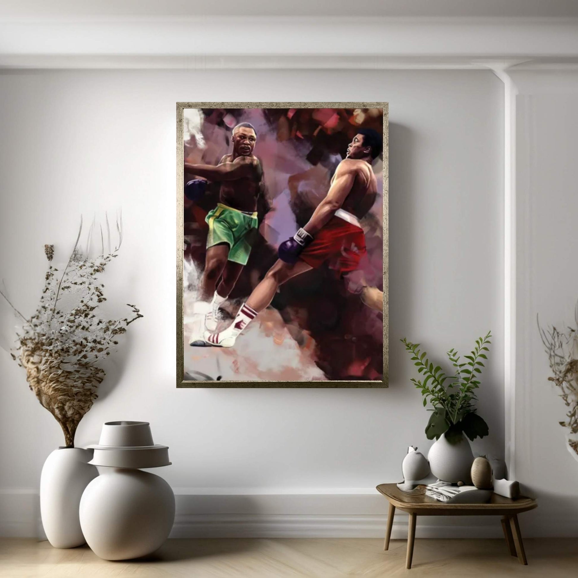 Muhammad Ali Canvas Wall Art - Y Canvas