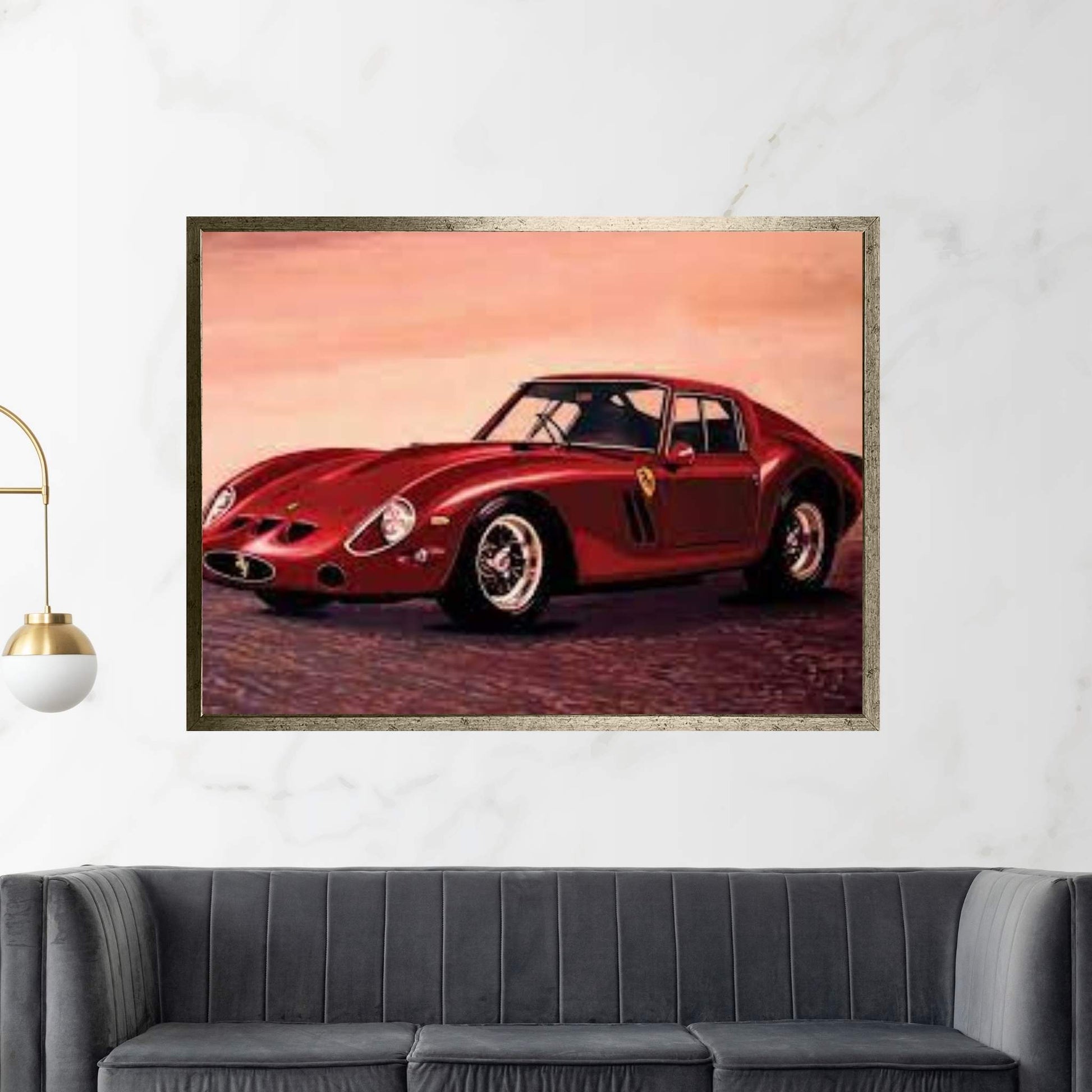 Ferrari 250 GTO 1962 Canvas Wall Art - Y Canvas