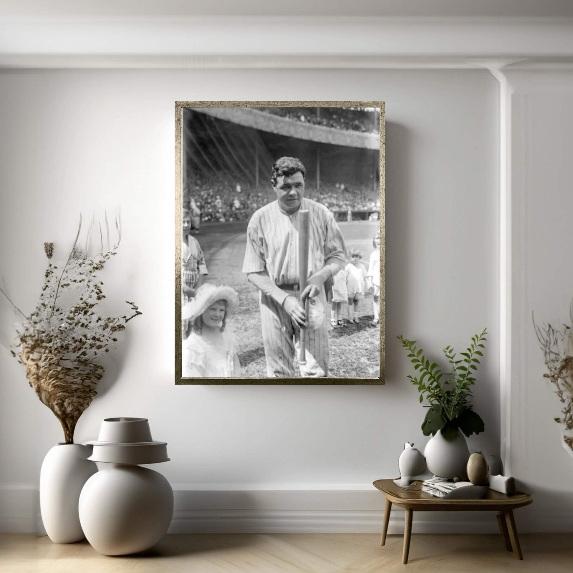 George H. Ruth Canvas Wall Art - Y Canvas