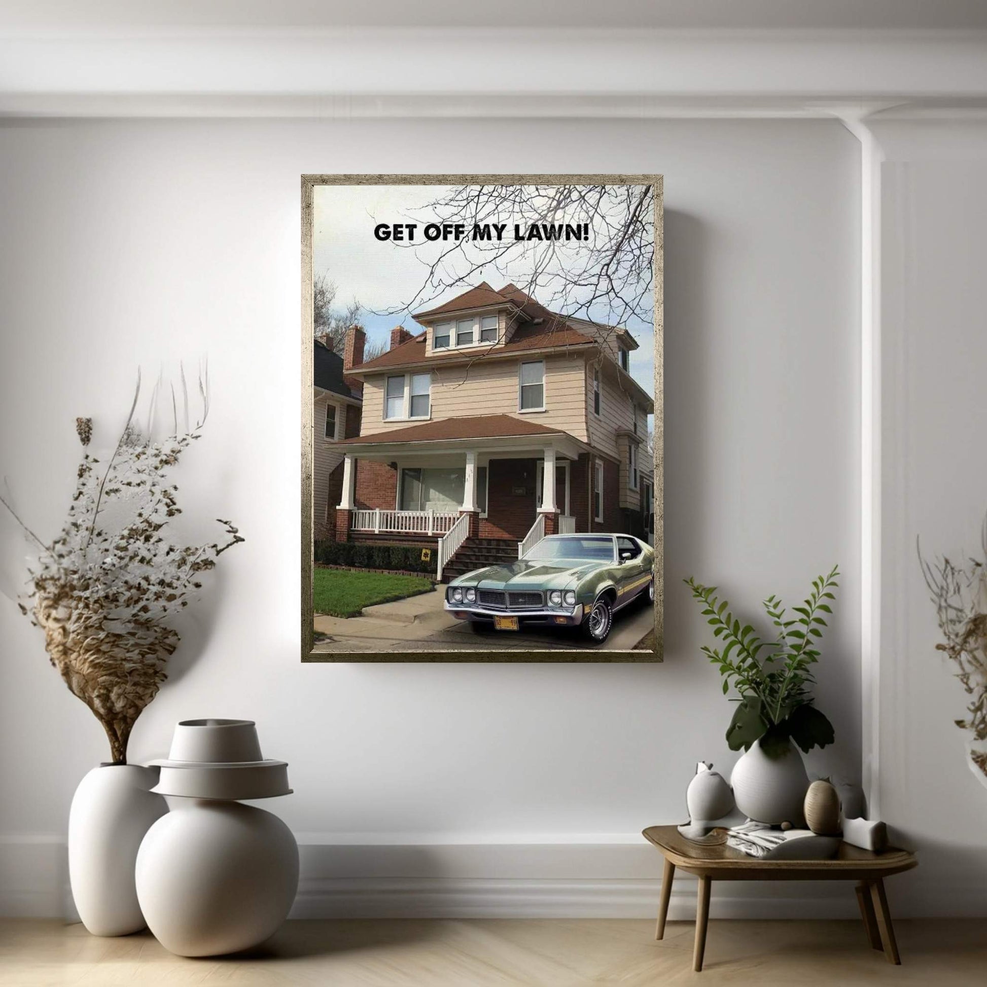 Gran Torino Canvas Wall Art - Y Canvas