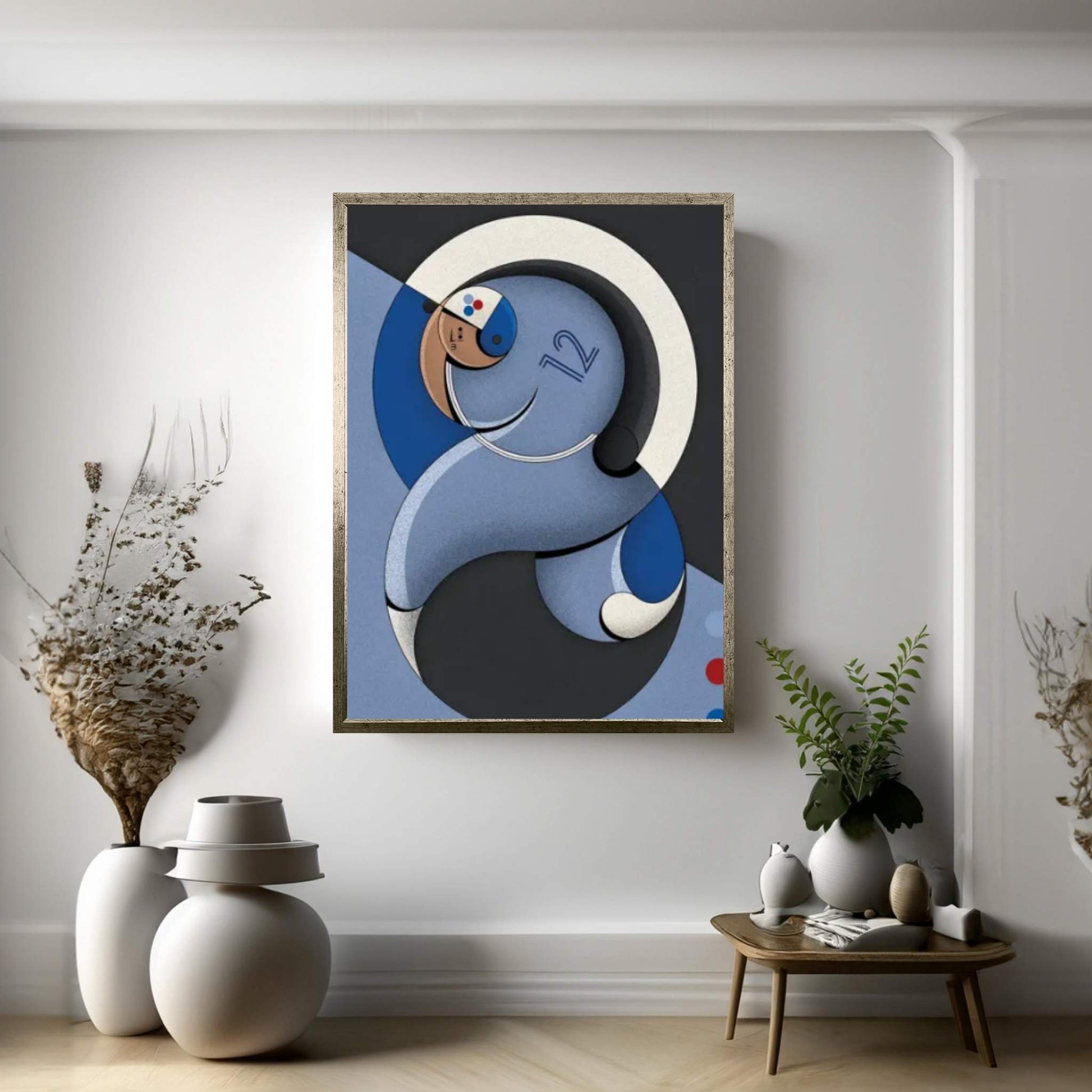 Robbie Canvas Wall Art - Y Canvas