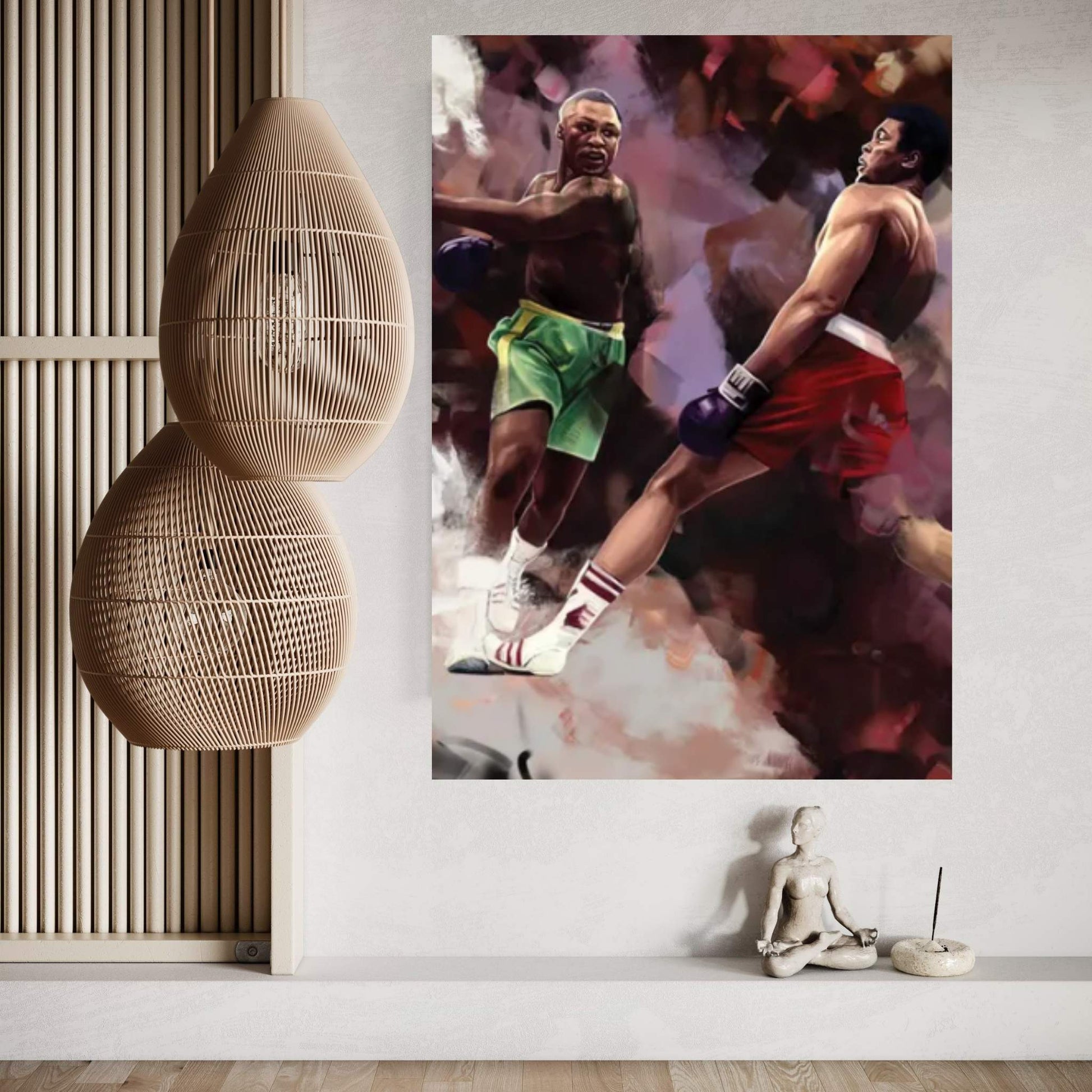 Muhammad Ali Canvas Wall Art - Y Canvas