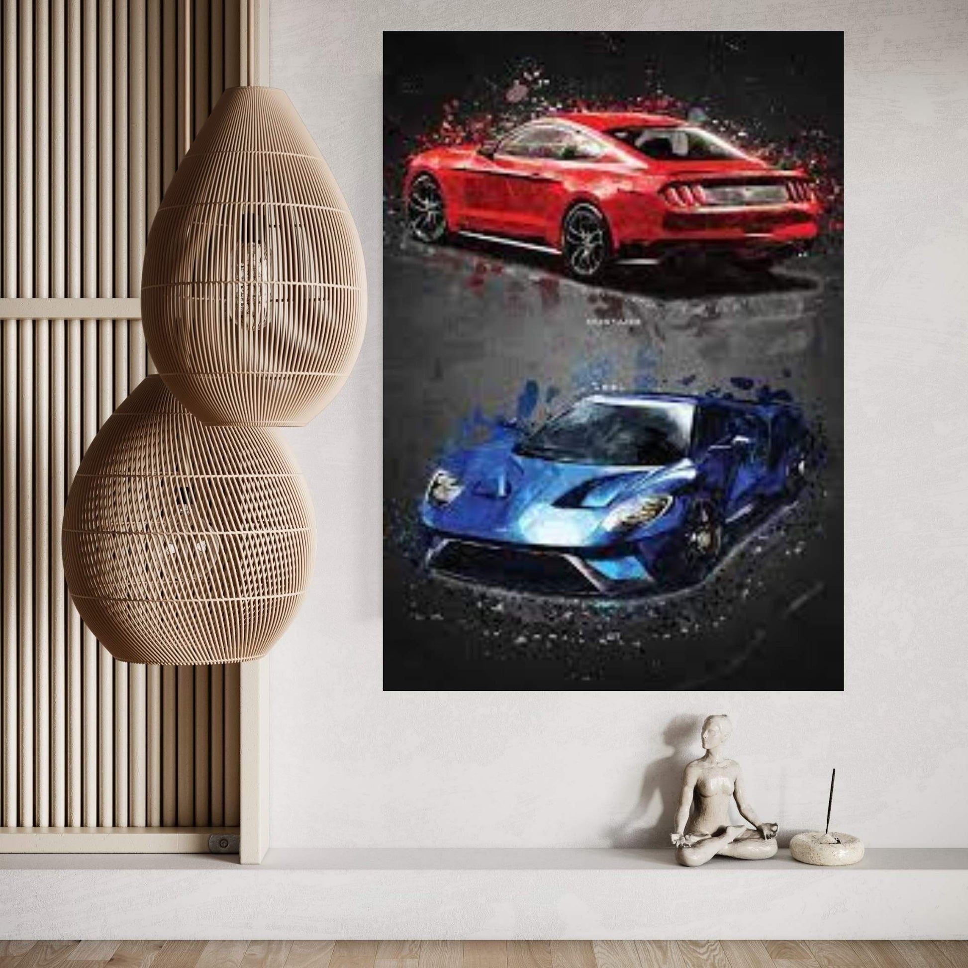 Ford2 Canvas Wall Art - Y Canvas