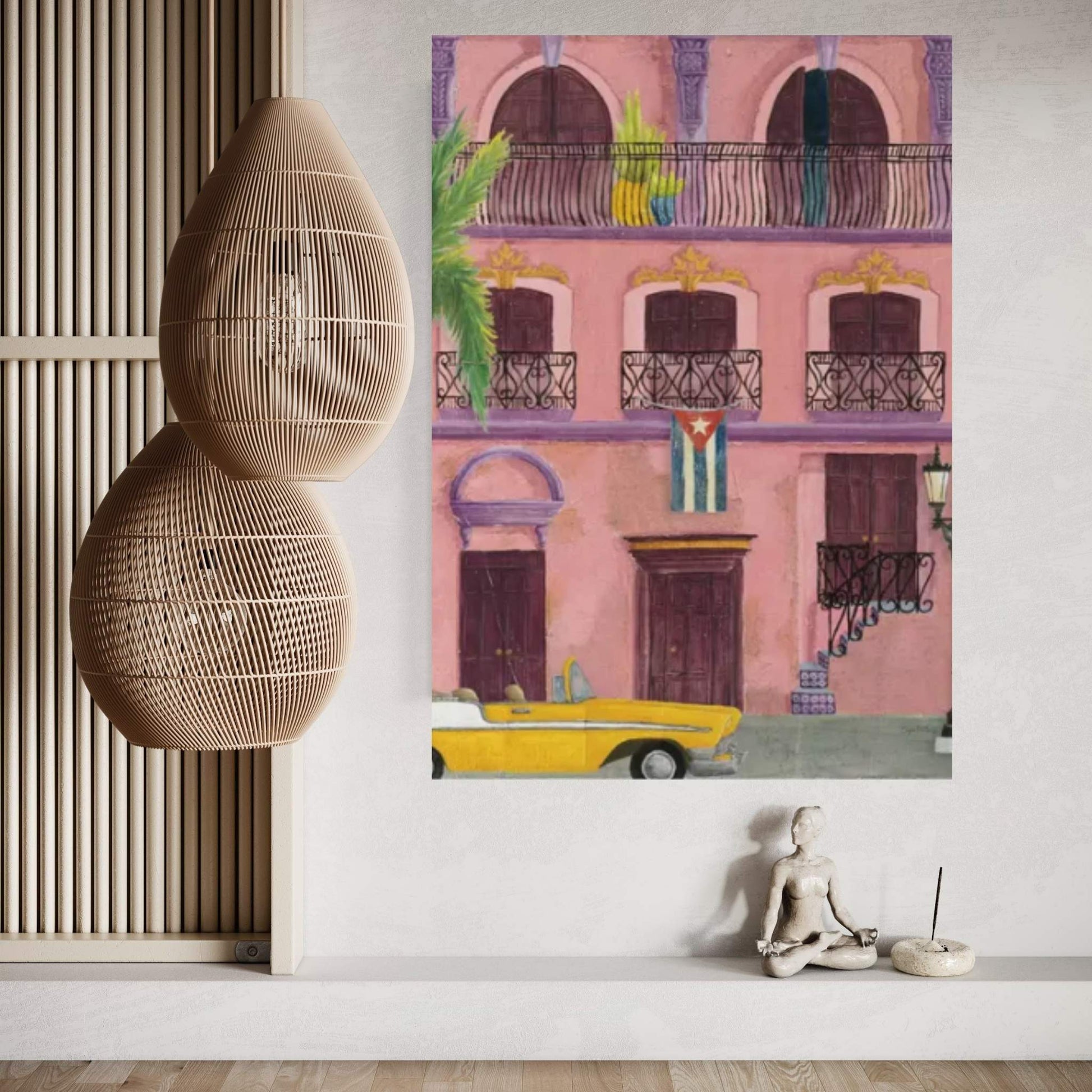 Havana II Canvas Wall Art - Y Canvas
