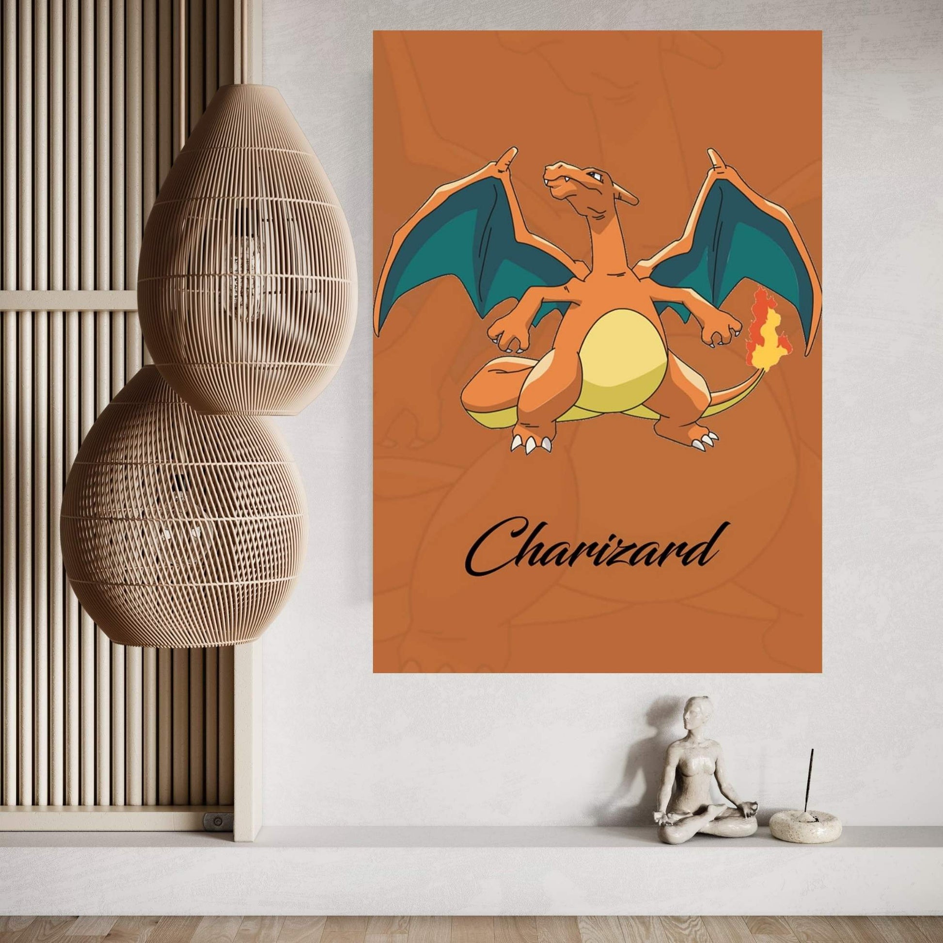 Pokémon - Charizard Canvas Wall Art - Y Canvas