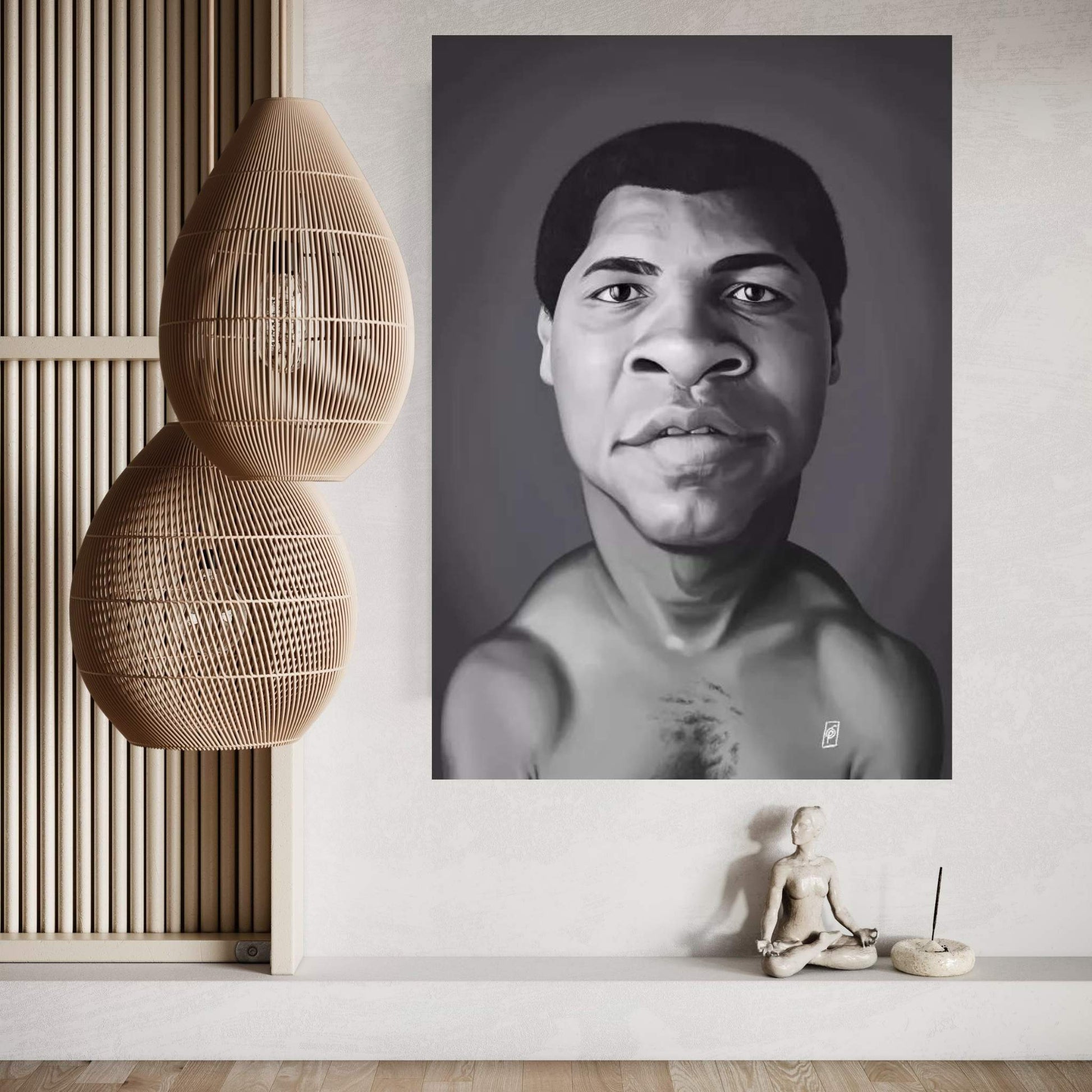 Muhammad Ali Canvas Wall Art - Y Canvas