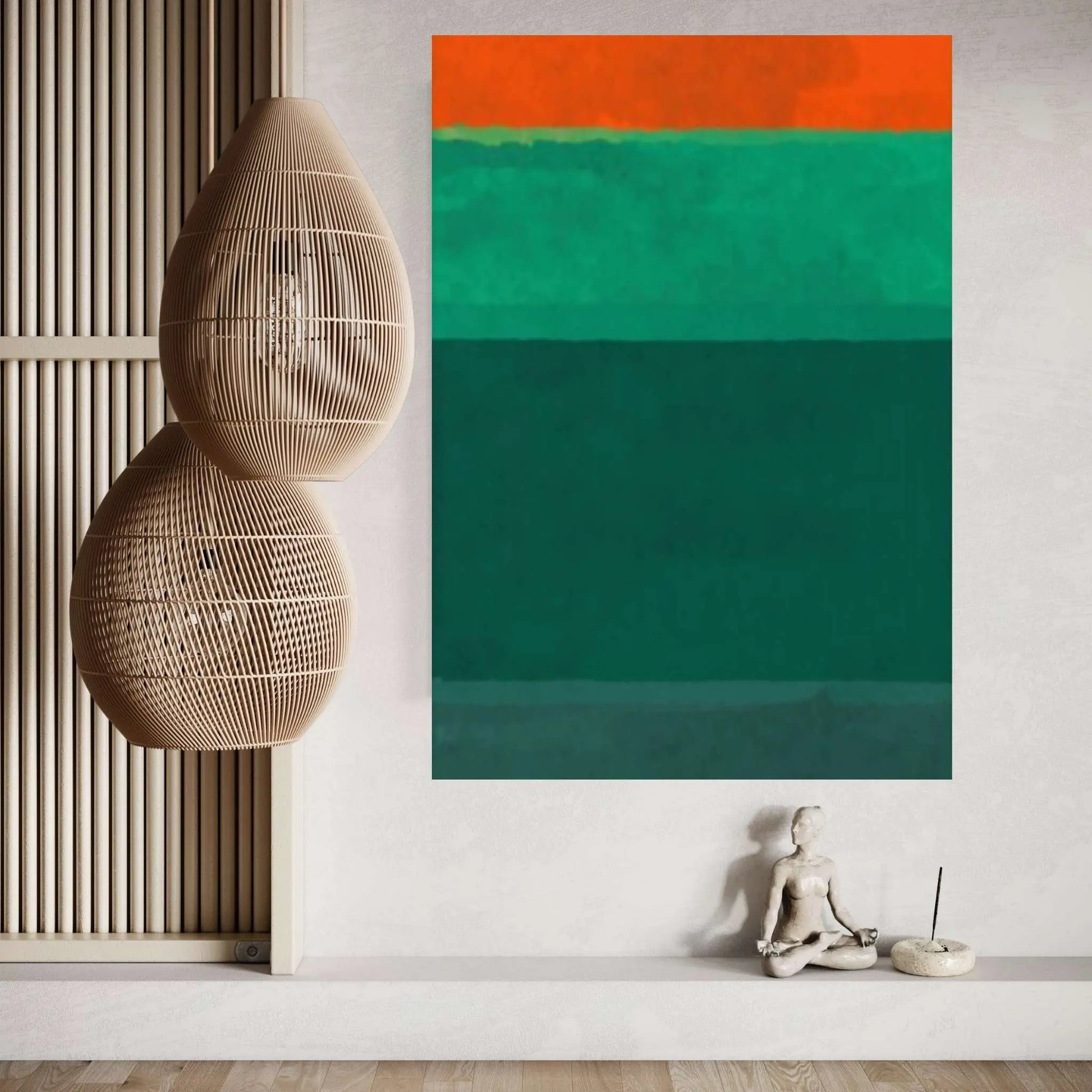 Mark Rothko Frame Canvas/Poster Art Reproduction, Rothko Reproduction - Y Canvas