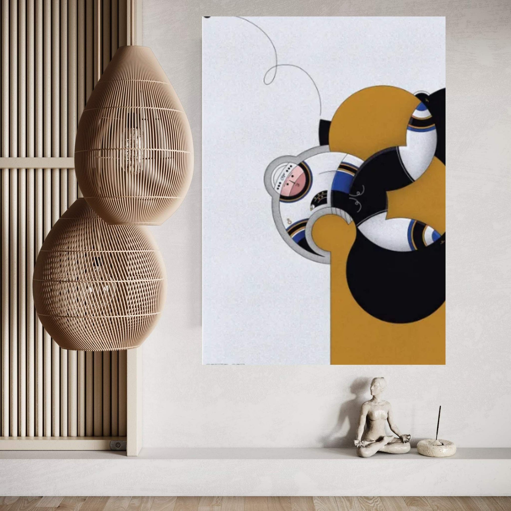 Ovi Canvas Wall Art - Y Canvas