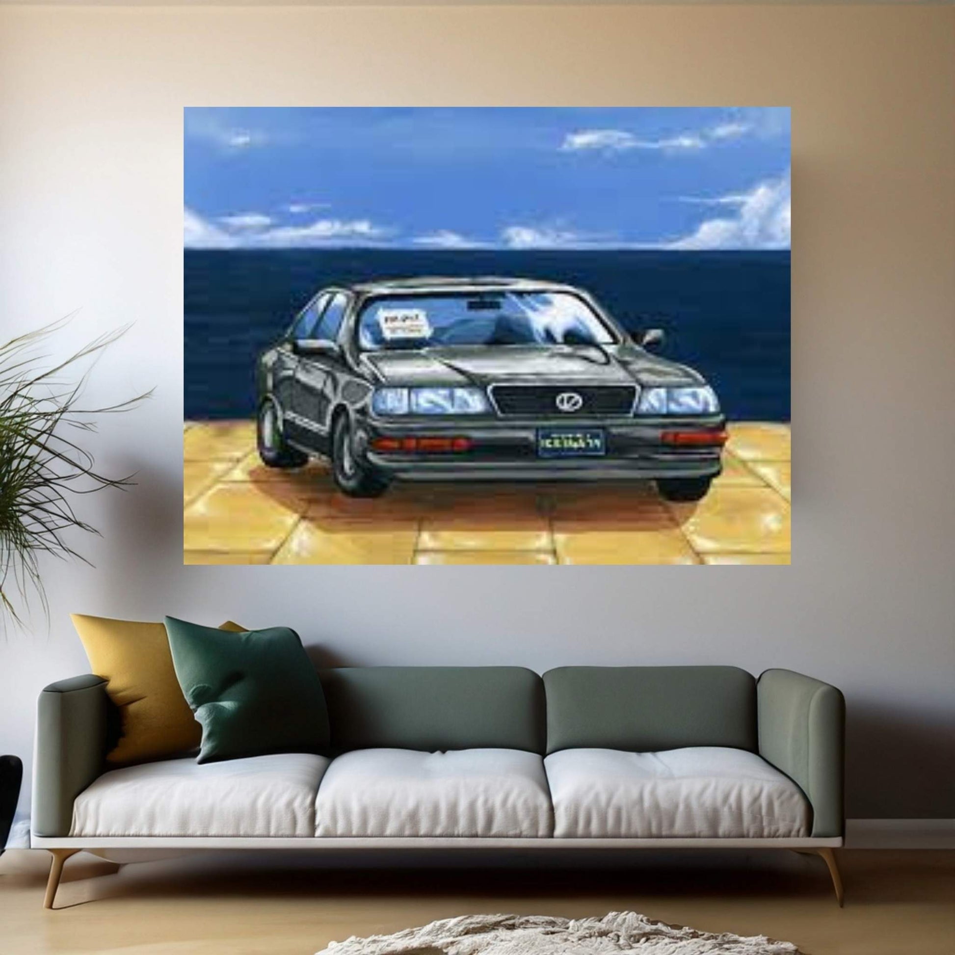 Street Fighter II (Bonus Stage) Canvas Wall Art - Y Canvas