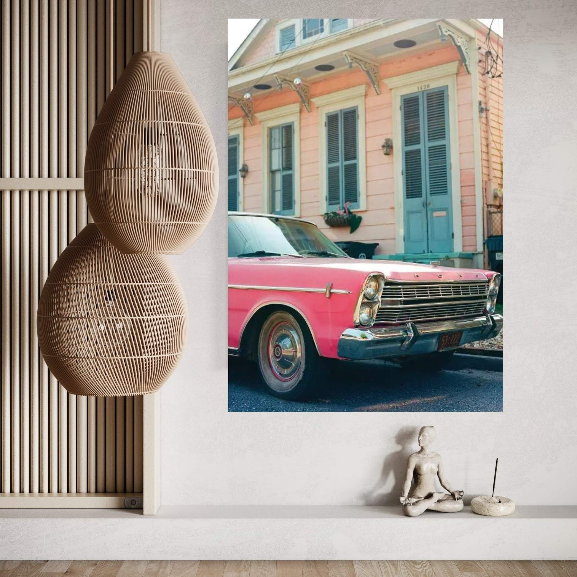 New Orleans Ride On Film Canvas Wall Art - Y Canvas