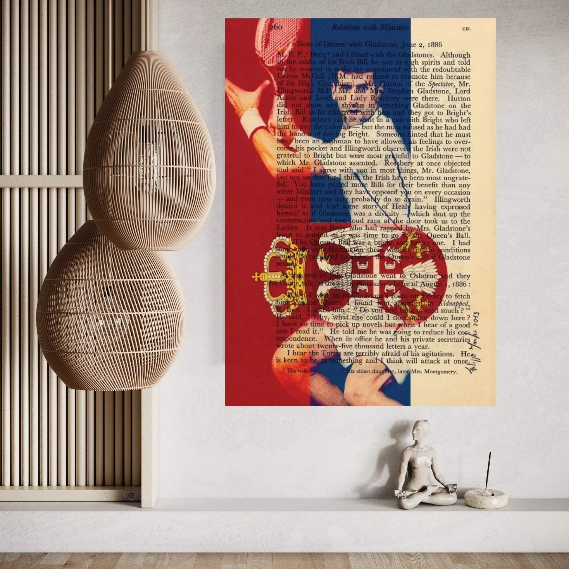 Novak Djokovic Canvas Wall Art - Y Canvas