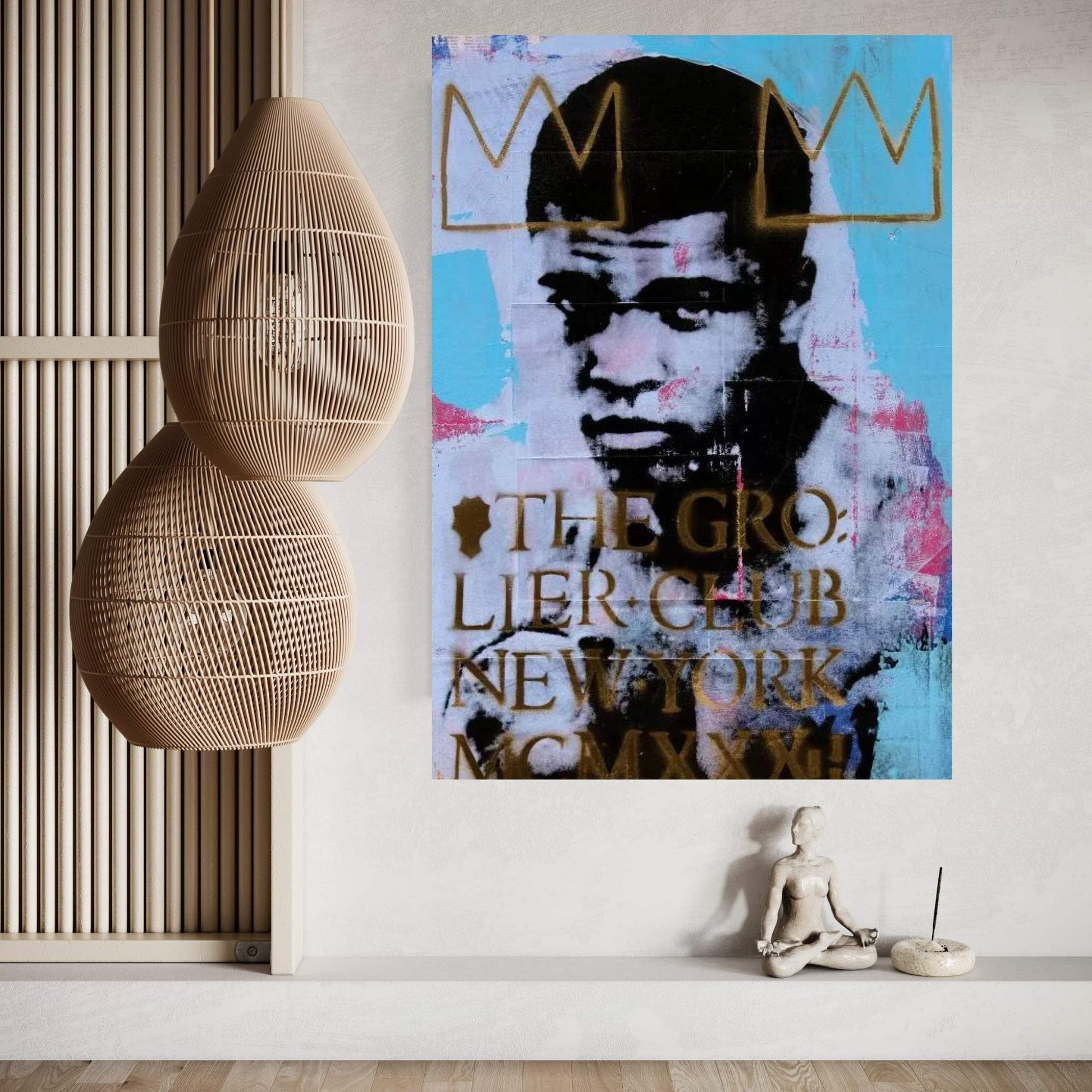 Ali Canvas Wall Art - Y Canvas