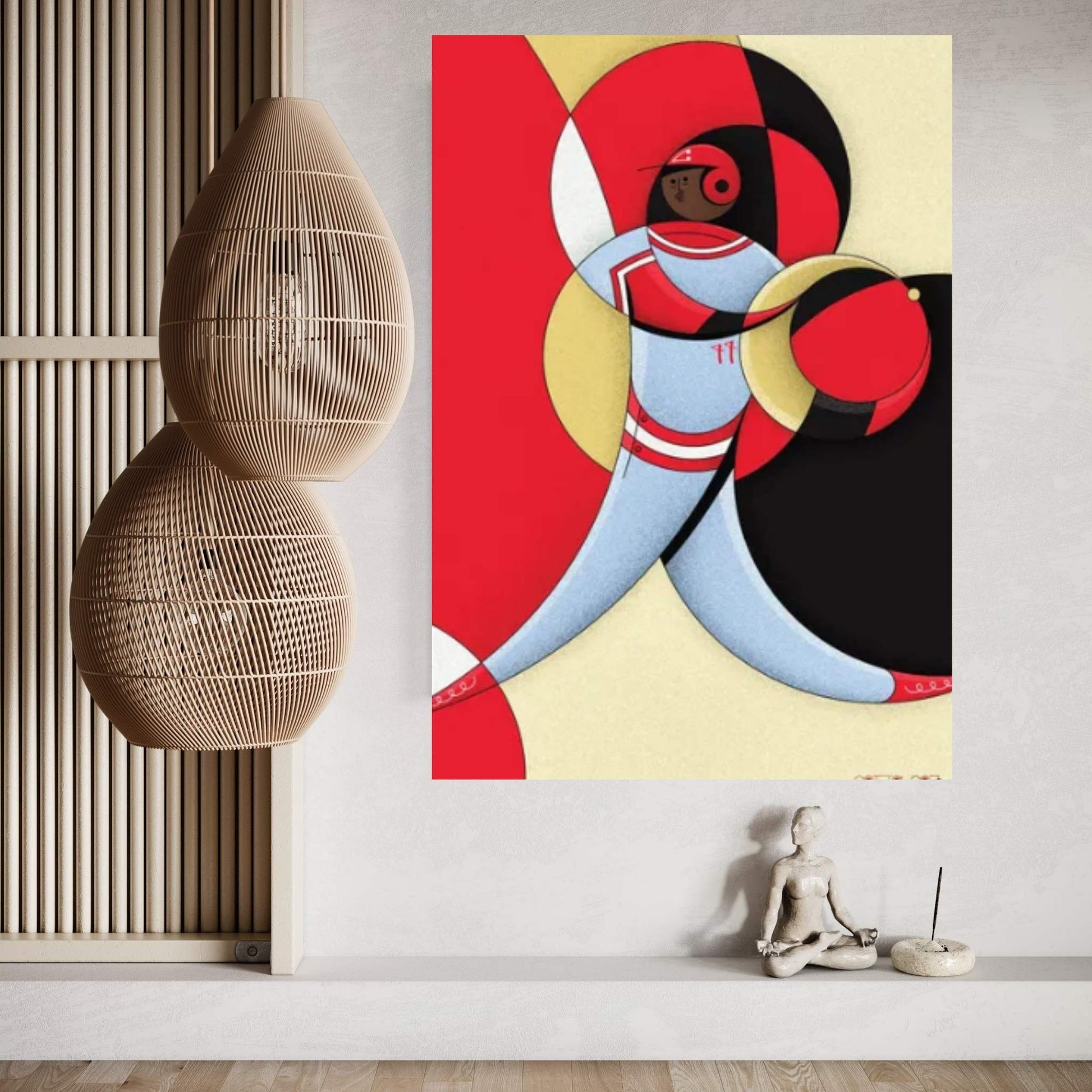 Eric Davis Canvas Wall Art - Y Canvas