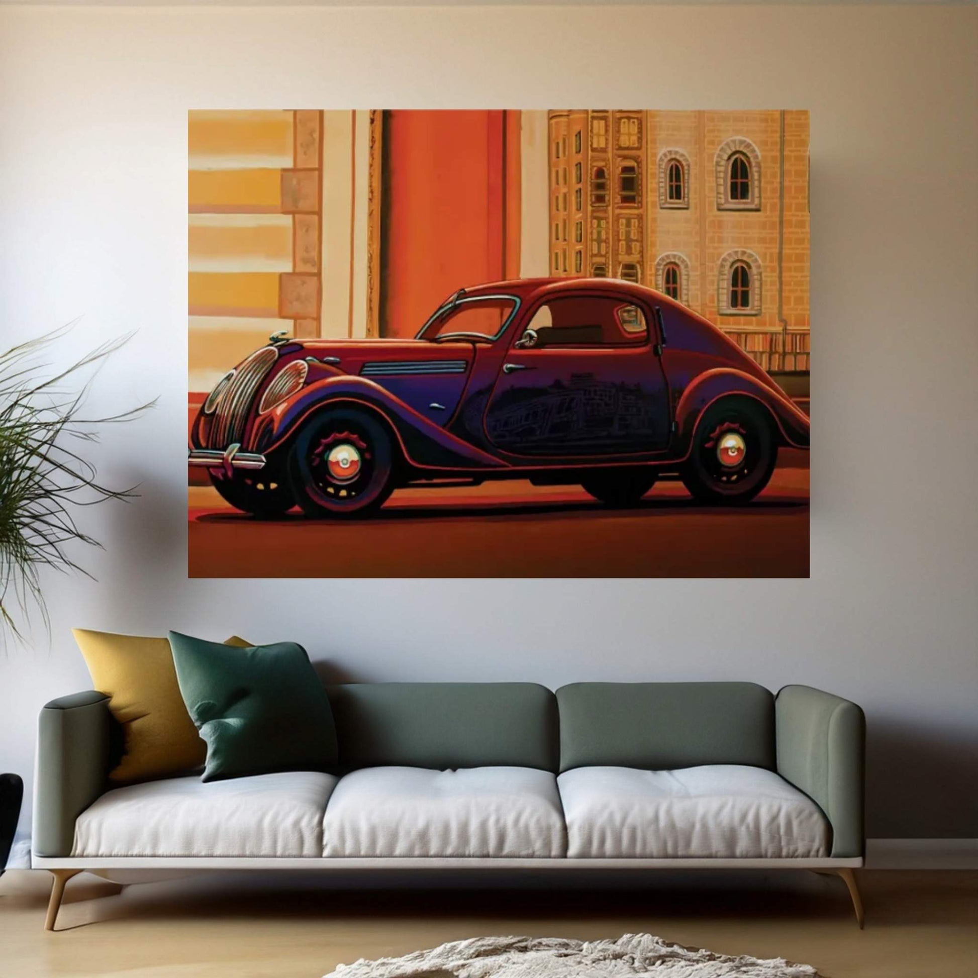 Skoda Monte Carlo Canvas Wall Art - Y Canvas