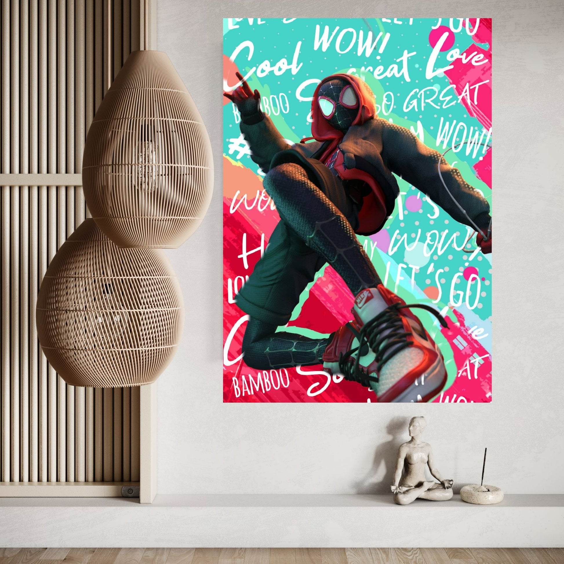 Spiderman Canvas Wall Art - Y Canvas
