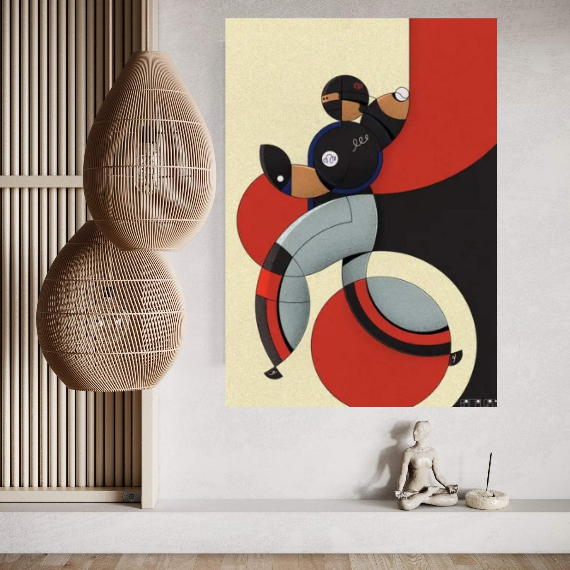 Piazza Delivery Canvas Wall Art - Y Canvas