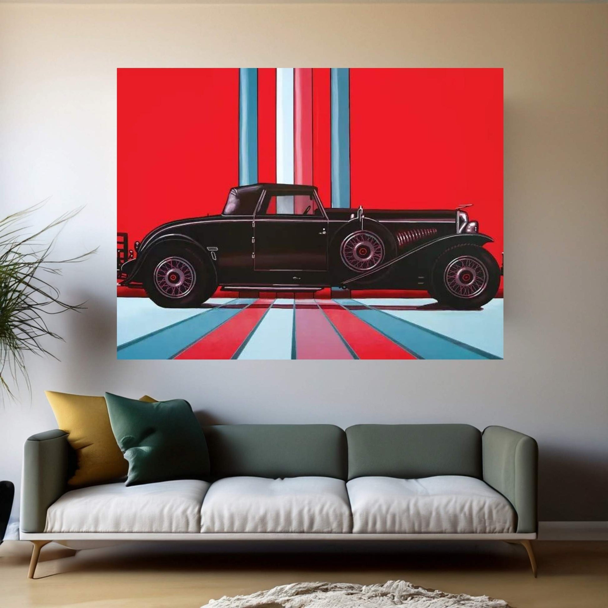 Duesenberg Model J 1929 Canvas Wall Art - Y Canvas