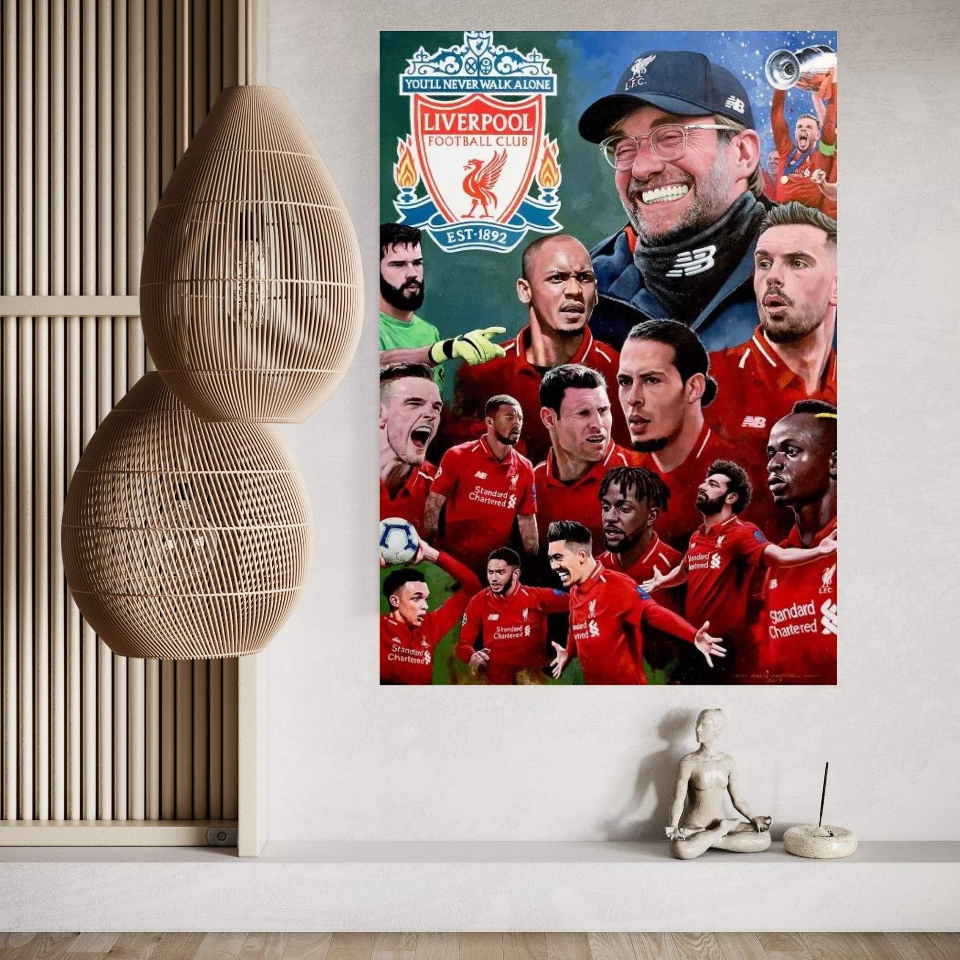Liverpool FC Canvas Wall Art - Y Canvas