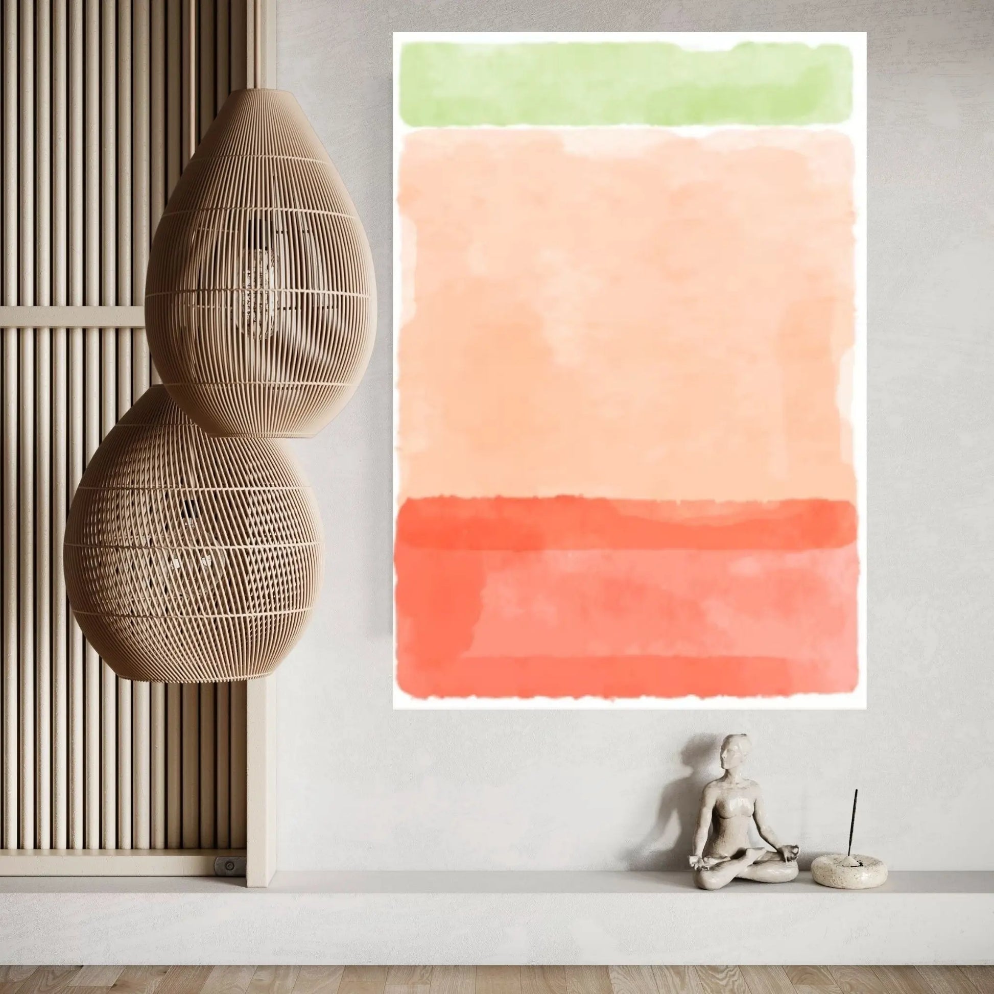 Mark Rothko Frame Canvas/Poster Art Reproduction, Rothko Reproduction - Y Canvas