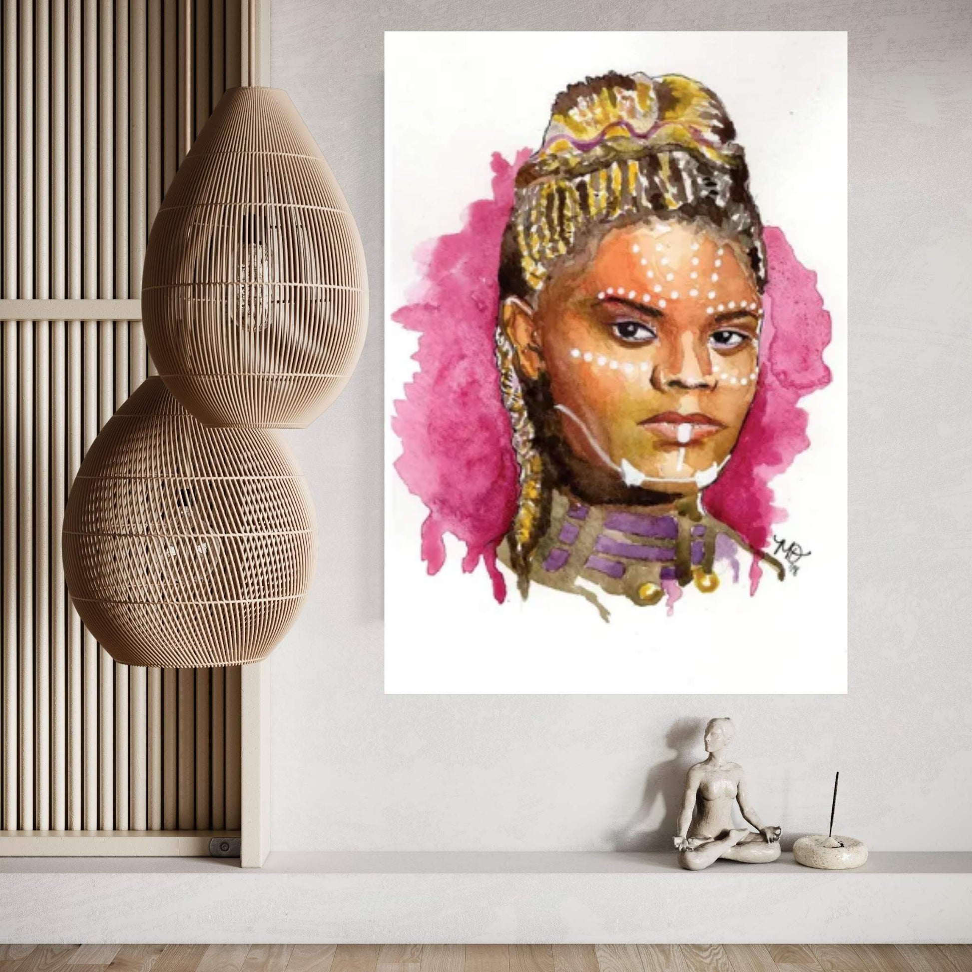 Shuri - Black Panther Canvas Wall Art - Y Canvas