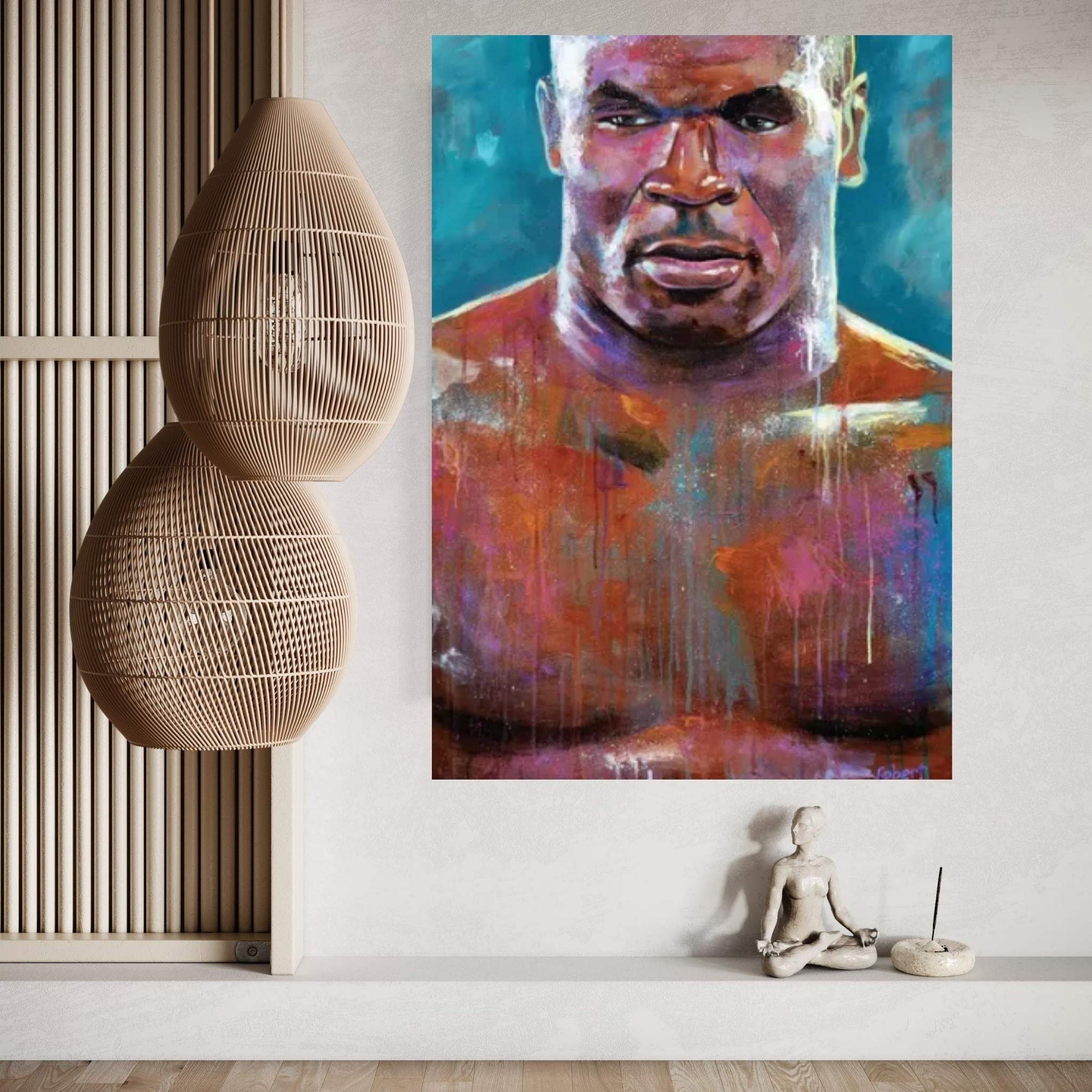 Mike Tyson Canvas Wall Art - Y Canvas