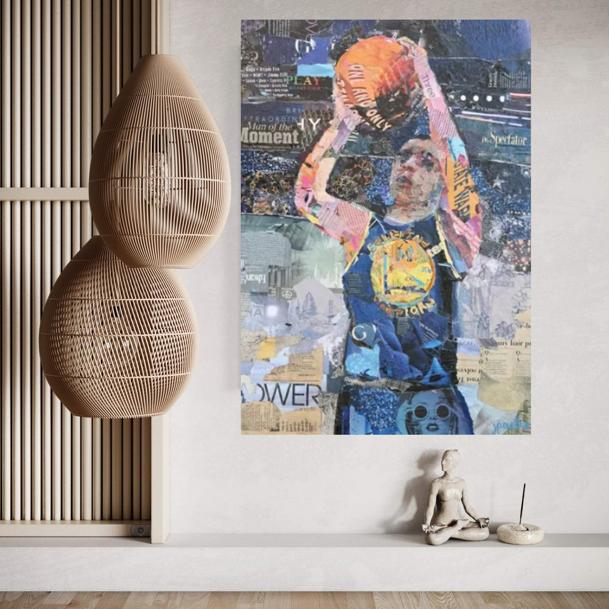 Curry Canvas Wall Art - Y Canvas