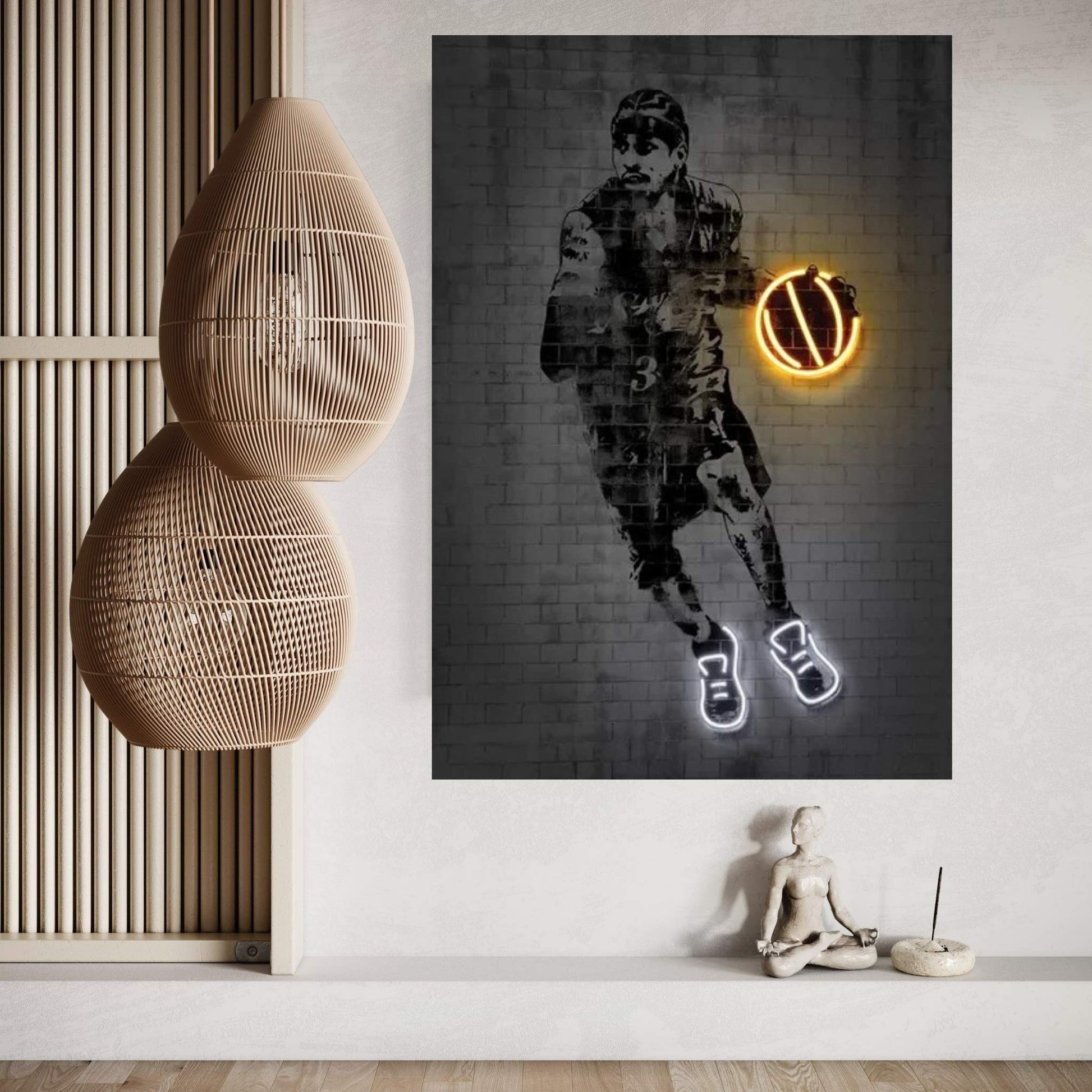Allen Iverson Canvas Wall Art - Y Canvas