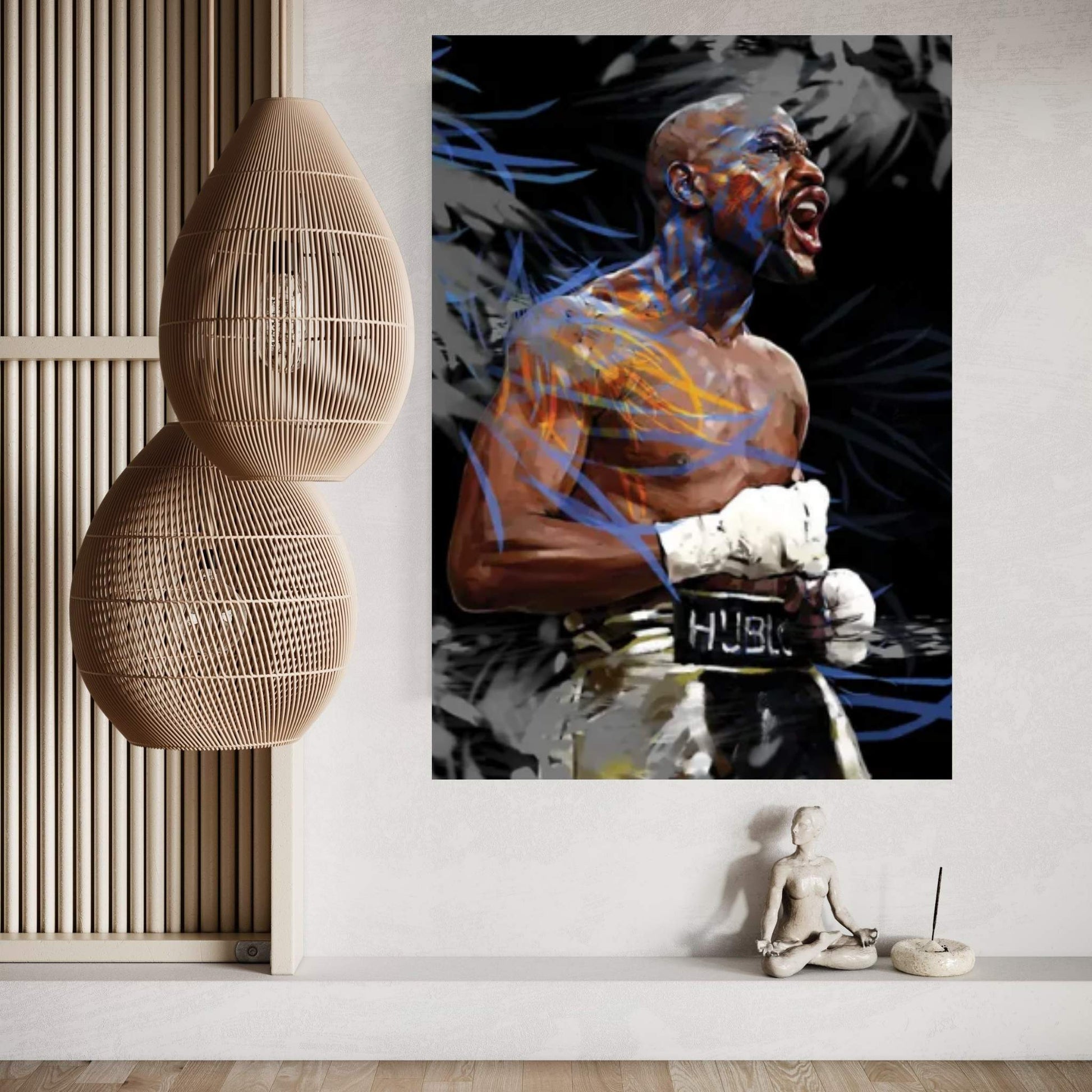 Floyd Canvas Wall Art - Y Canvas