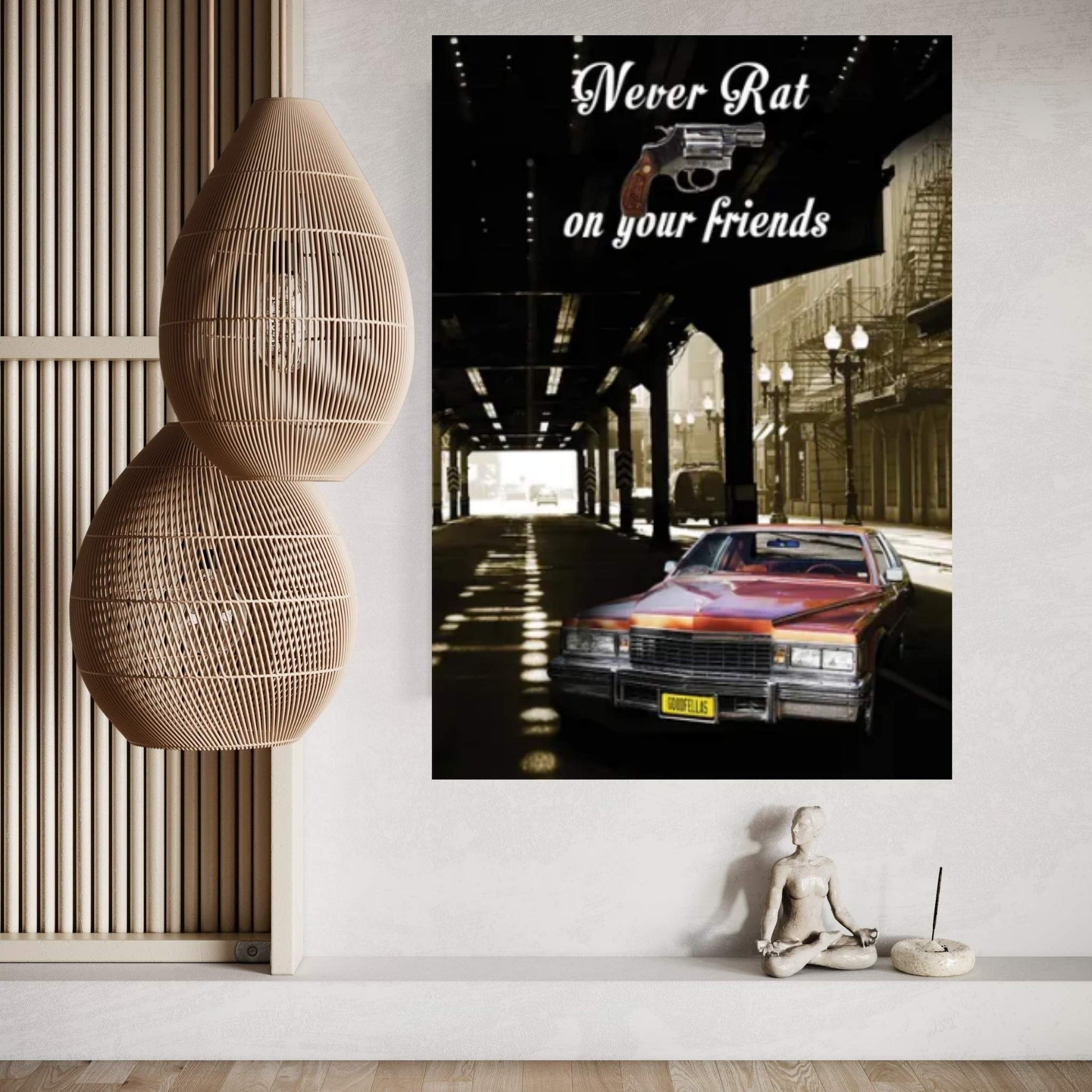 Goodfellas Travel Movie Art Canvas Wall Art - Y Canvas