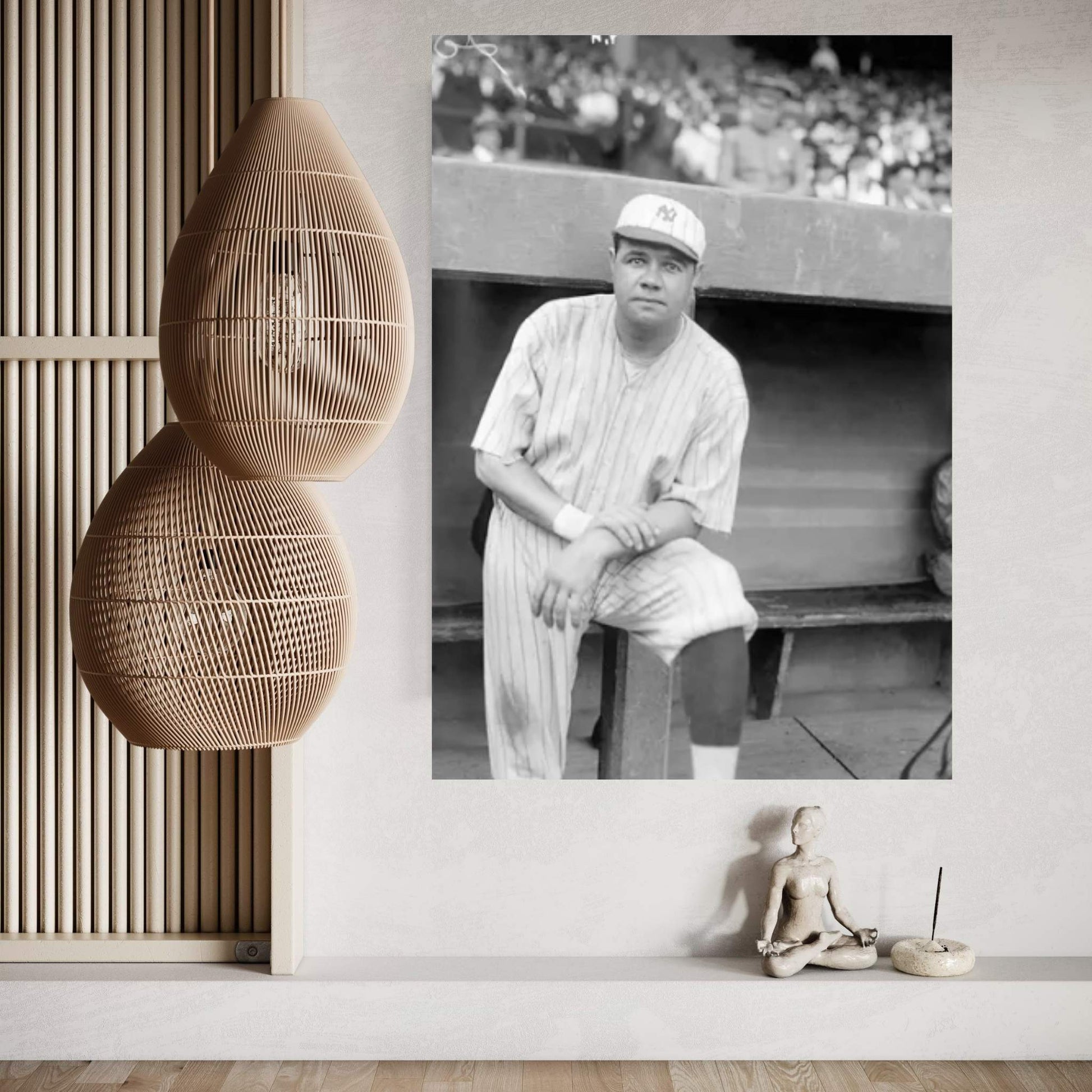 George H. Ruth Canvas Wall Art - Y Canvas