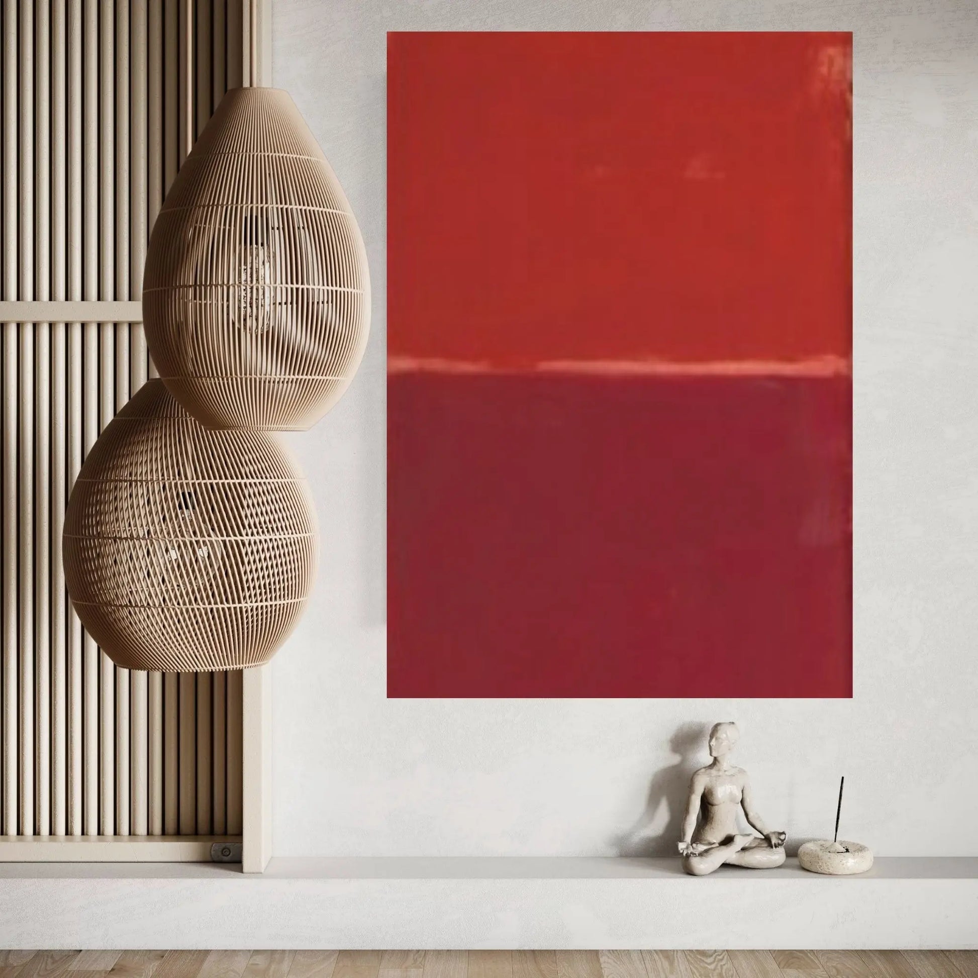Mark Rothko Frame Canvas/Poster Art Reproduction, Rothko Reproduction - Y Canvas
