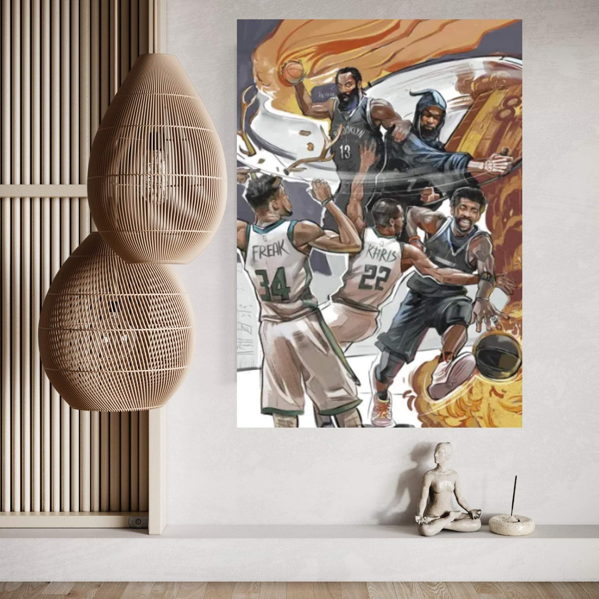 Invincible Trio Canvas Wall Art - Y Canvas