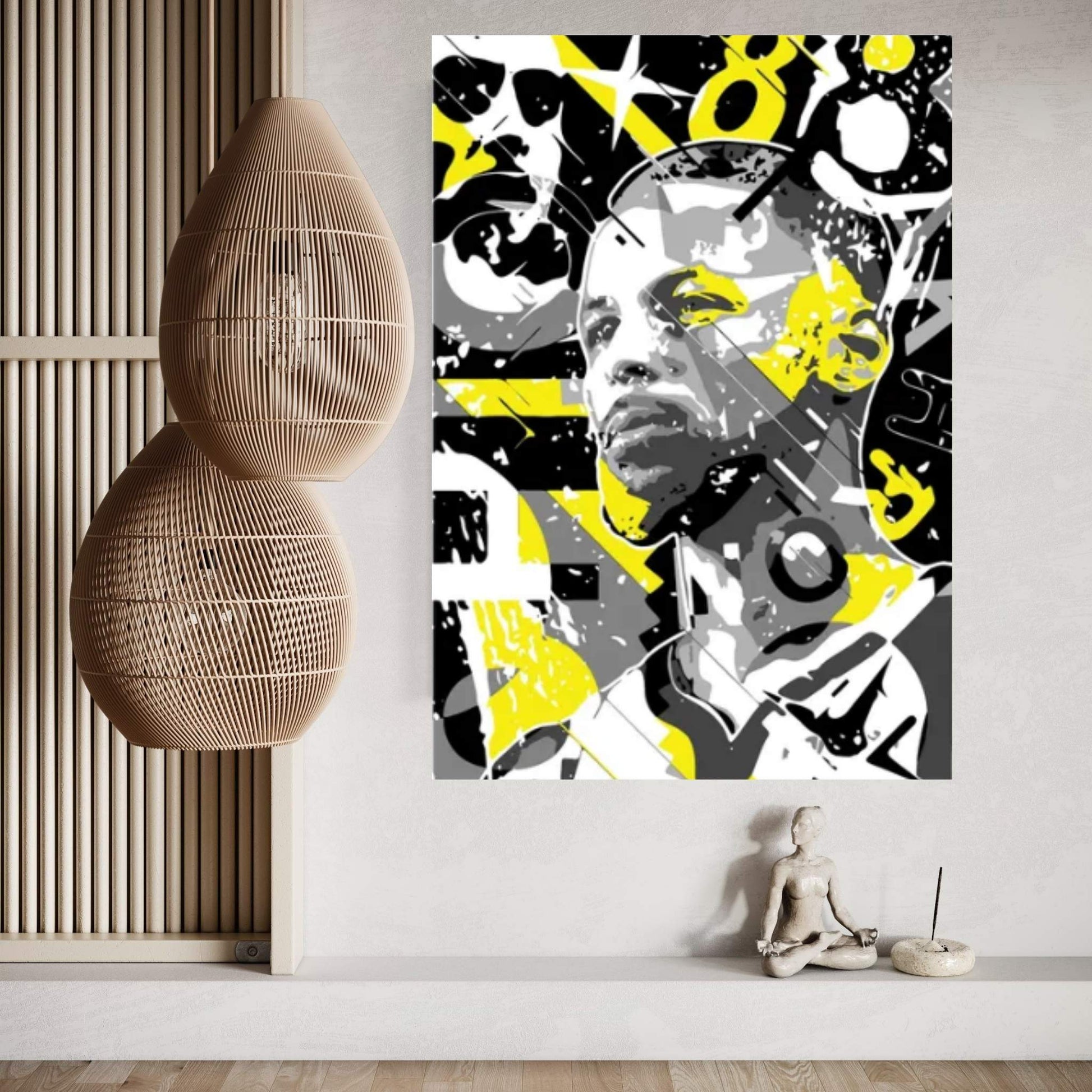 Curry Canvas Wall Art - Y Canvas