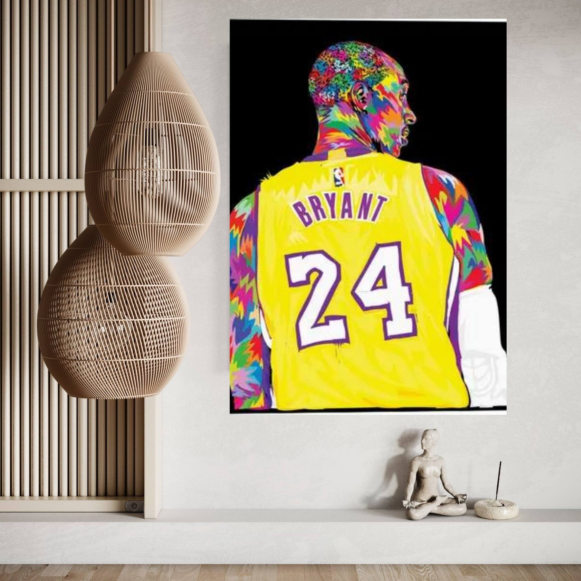 Kobe Canvas Wall Art - Y Canvas