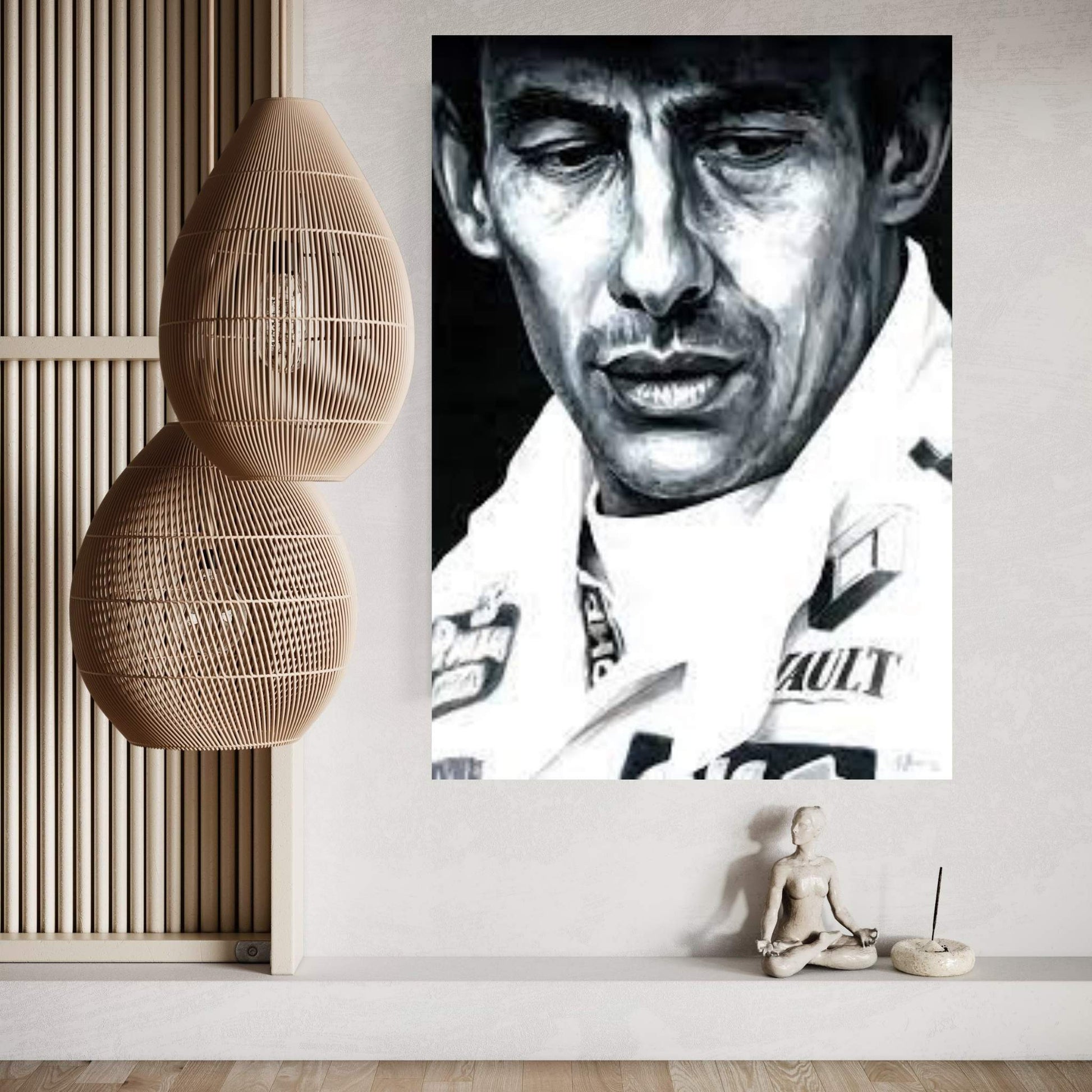 Ayrton Senna - The Morning Of Mourning 1994 Canvas Wall Art - Y Canvas