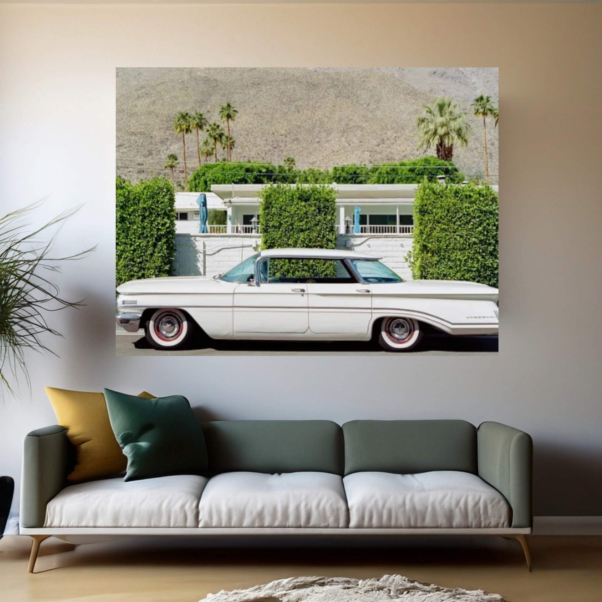 Palm Springs Ride XX Canvas Wall Art - Y Canvas