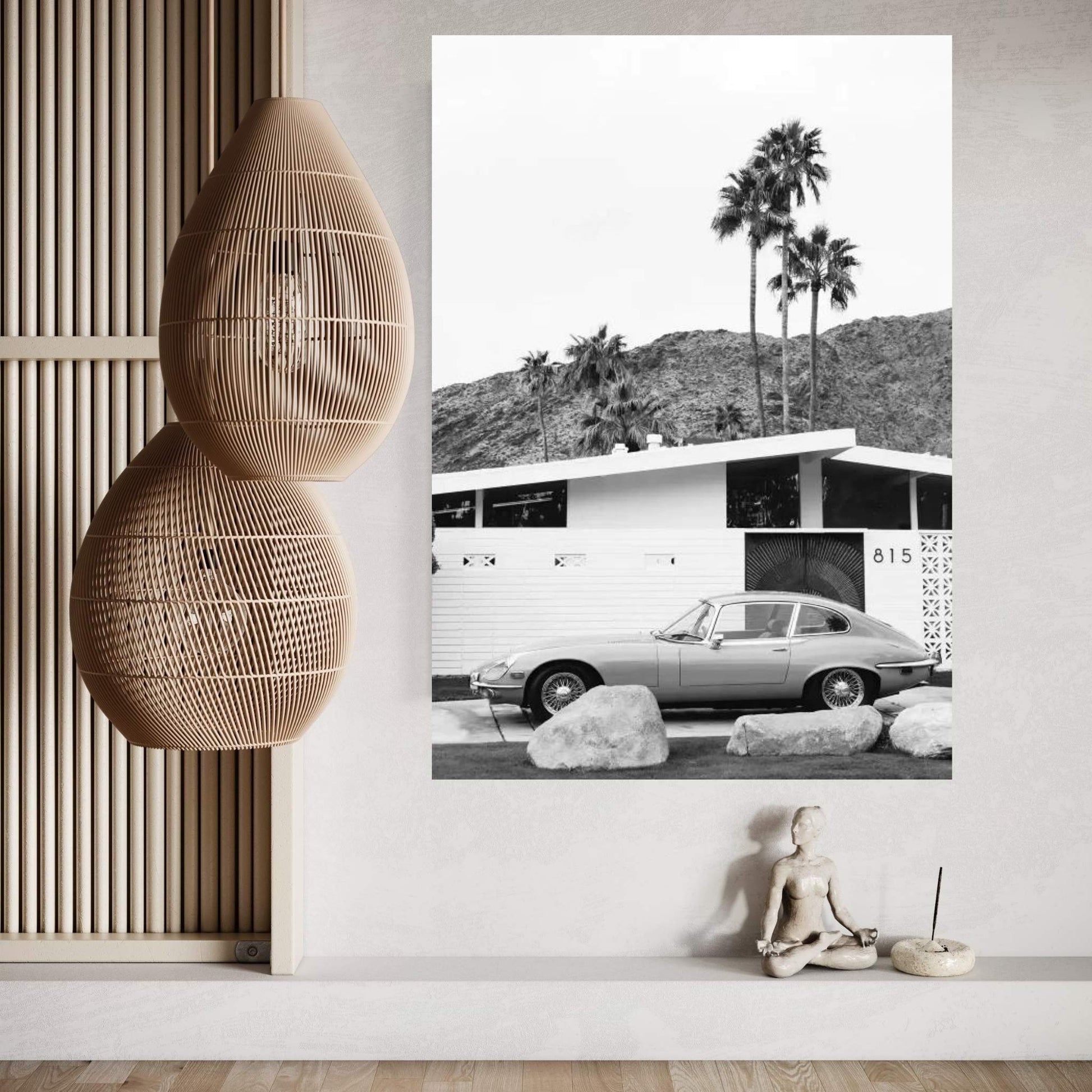 Palm Springs Ride II Canvas Wall Art - Y Canvas