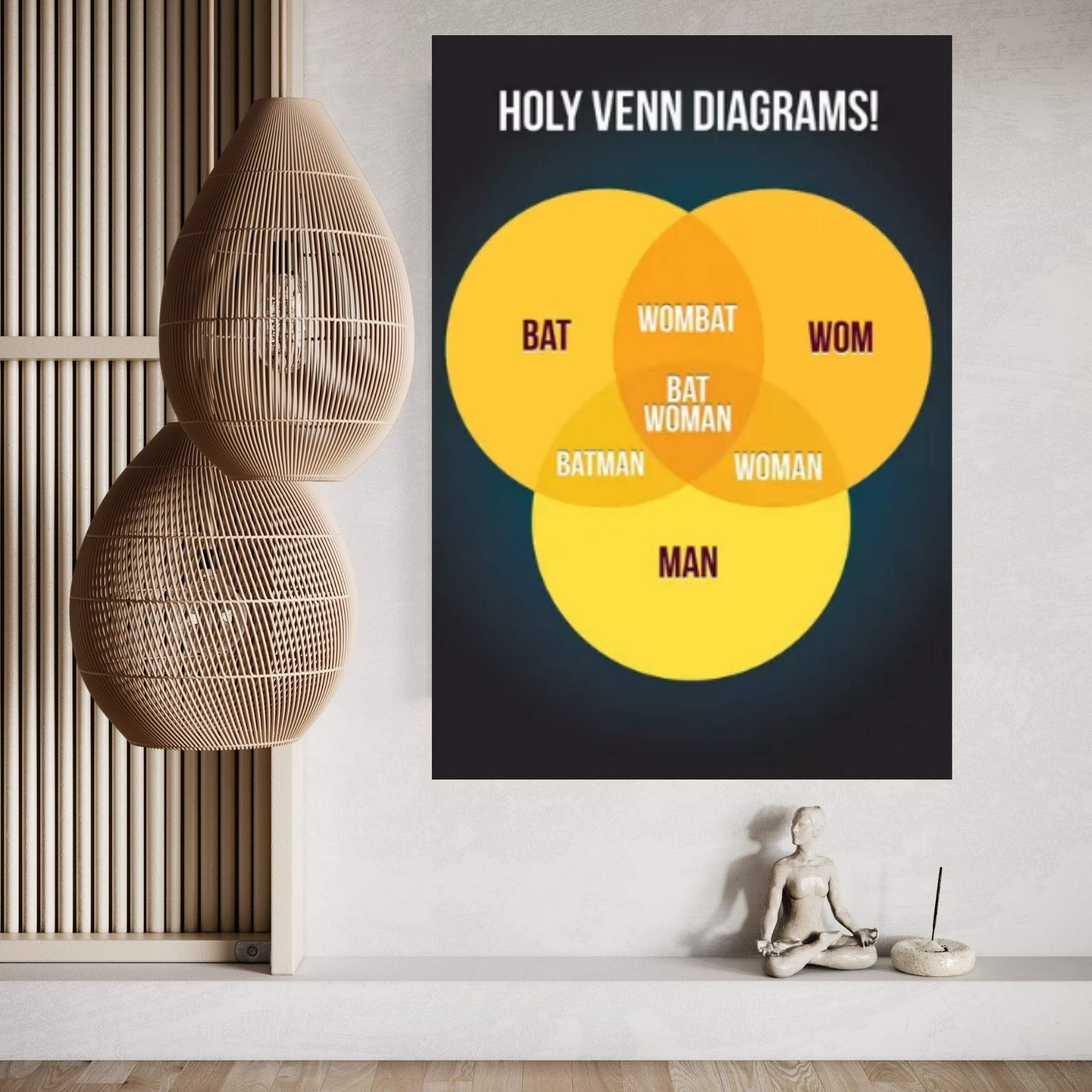 Batman Canvas Wall Art - Y Canvas