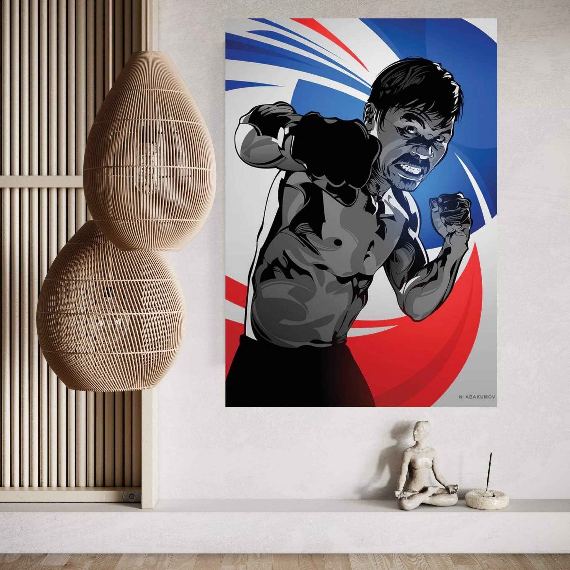 Manny Pacquiao Canvas Wall Art - Y Canvas