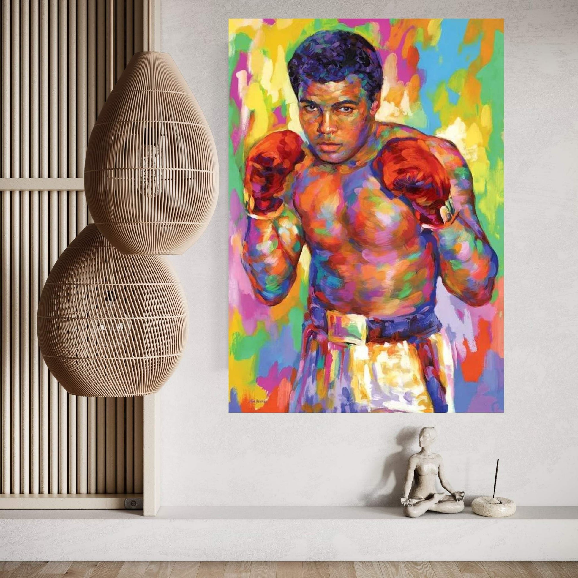 Ali Canvas Wall Art - Y Canvas