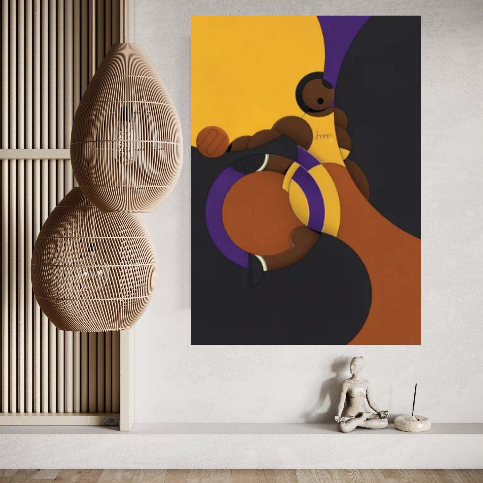 Kobe Canvas Wall Art - Y Canvas