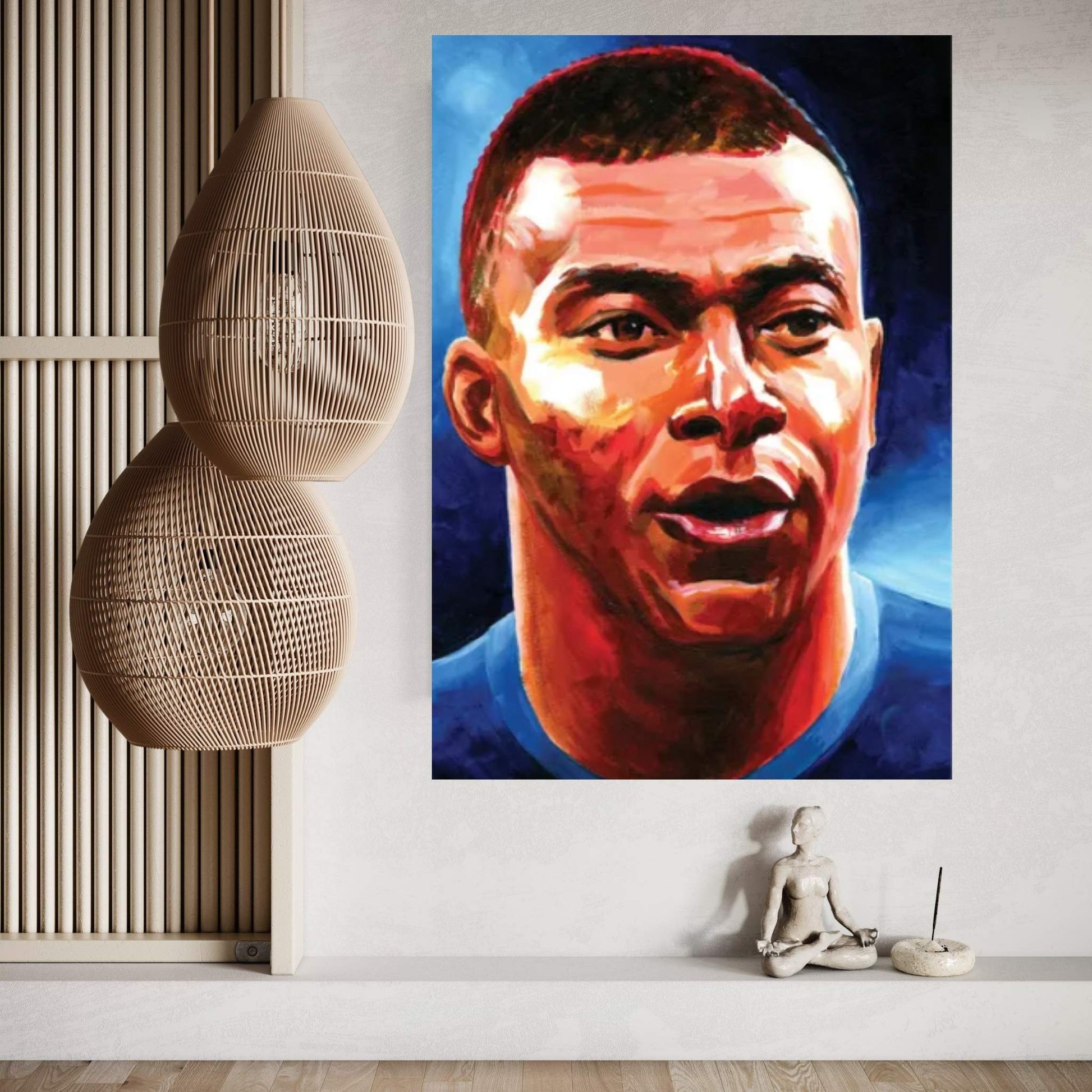 Kylian Mbappe Canvas Wall Art - Y Canvas