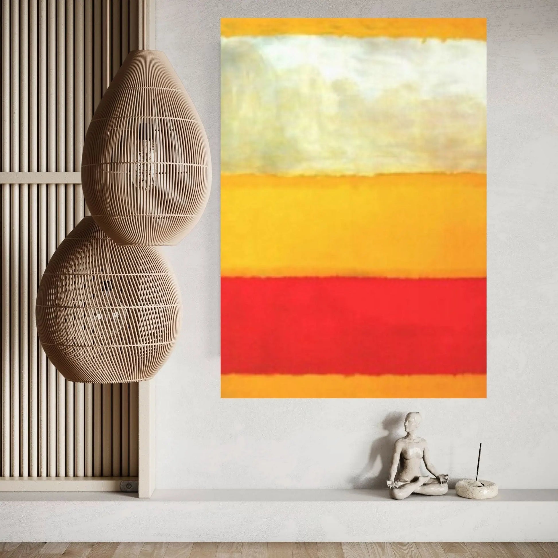 Mark Rothko Frame Canvas/Poster Art Reproduction, Rothko Reproduction - Y Canvas