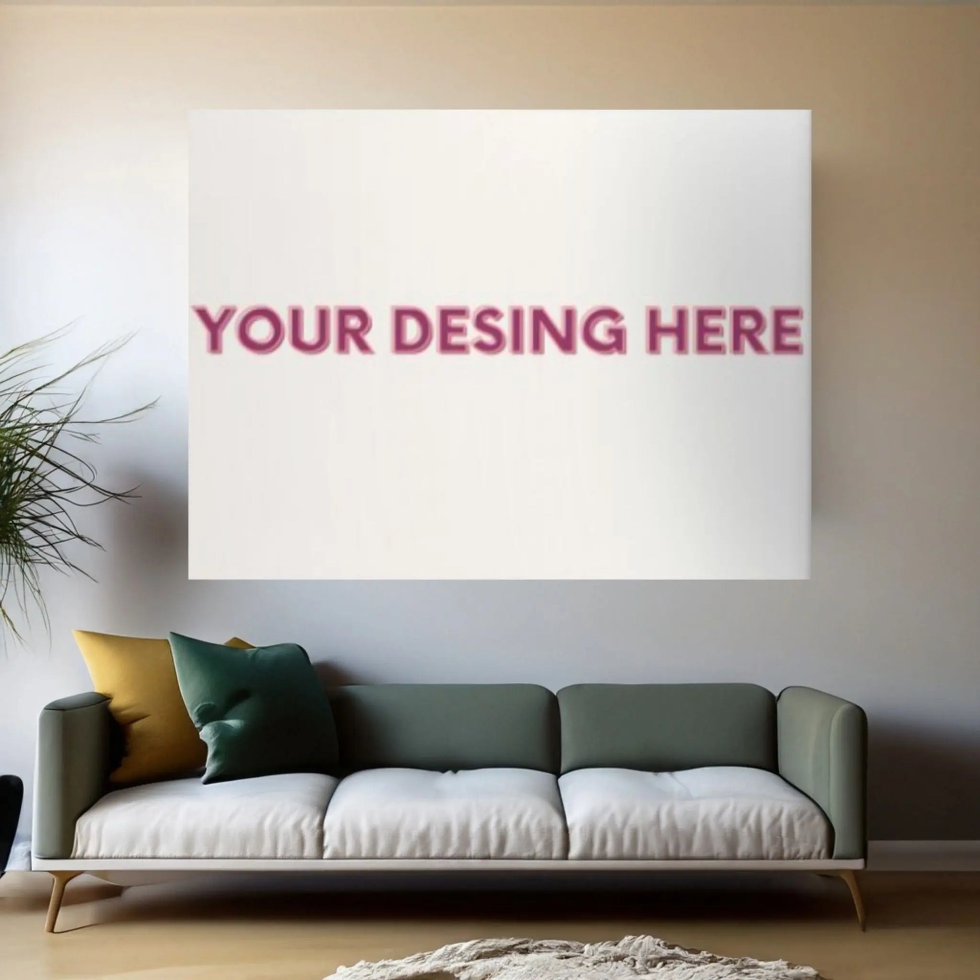 Custom Print, Natural And Custom Wall Decor, Modern Wall Art - Y Canvas
