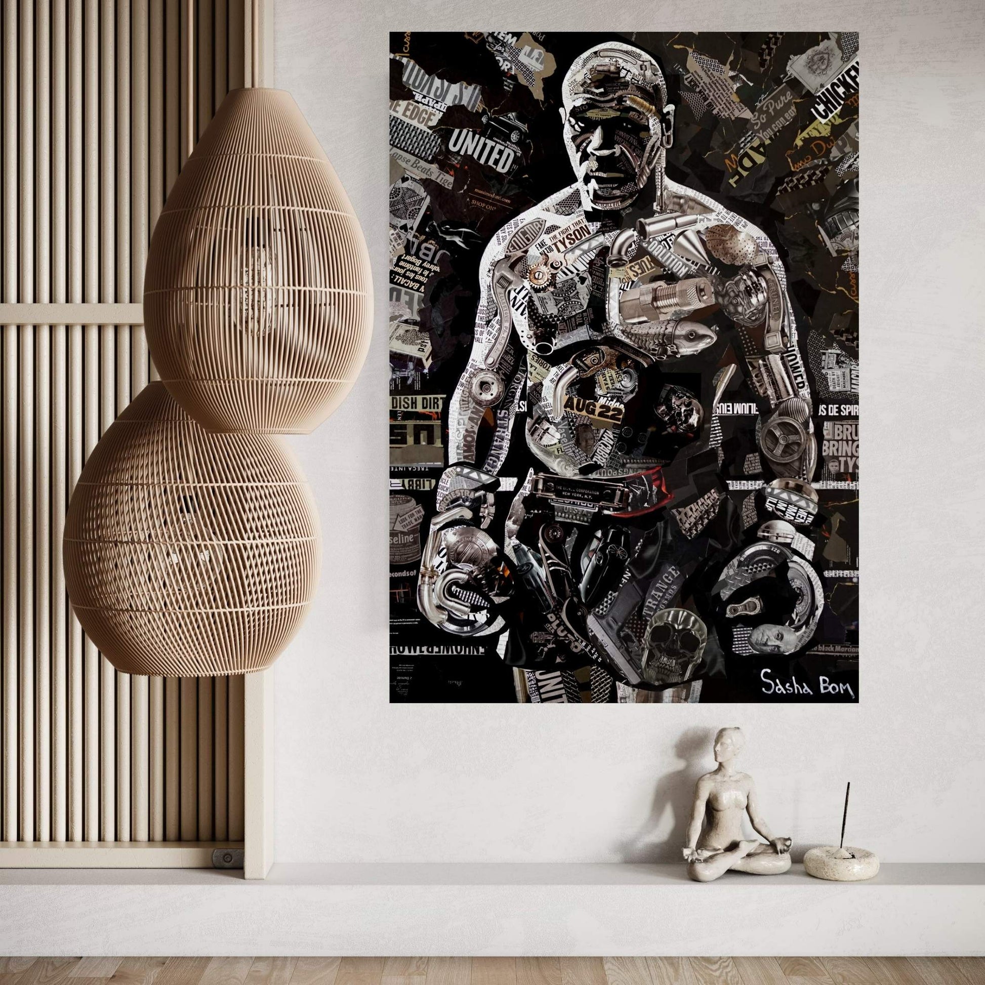 Iron Mike Canvas Wall Art - Y Canvas