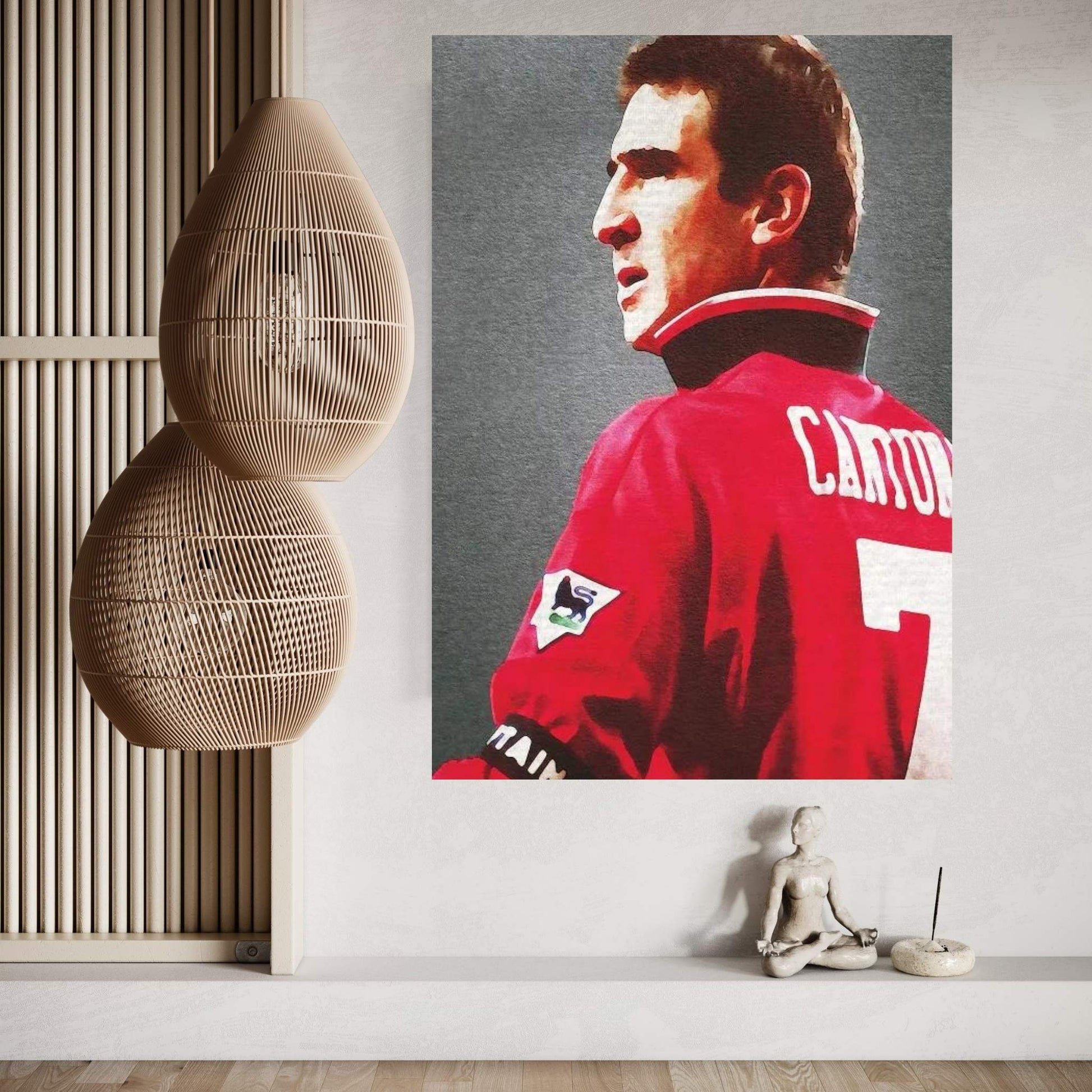 Eric Cantona Canvas Wall Art - Y Canvas