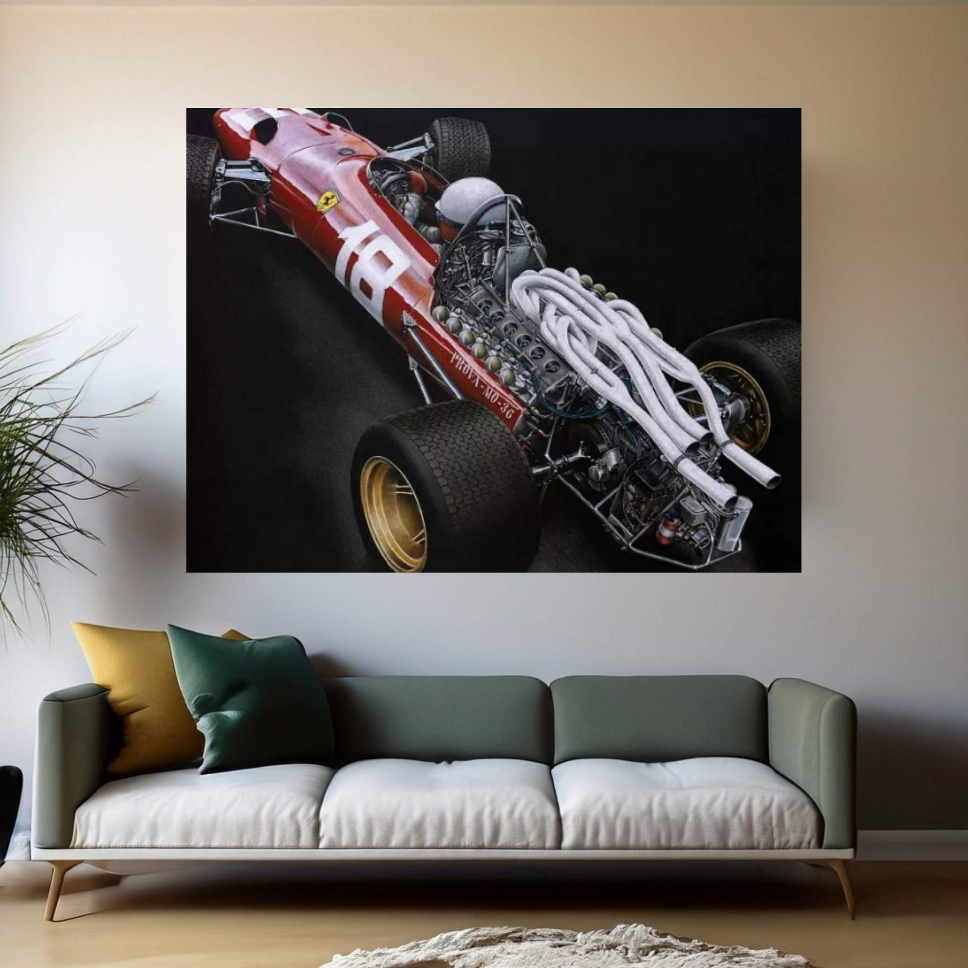 Bandini Canvas Wall Art - Y Canvas